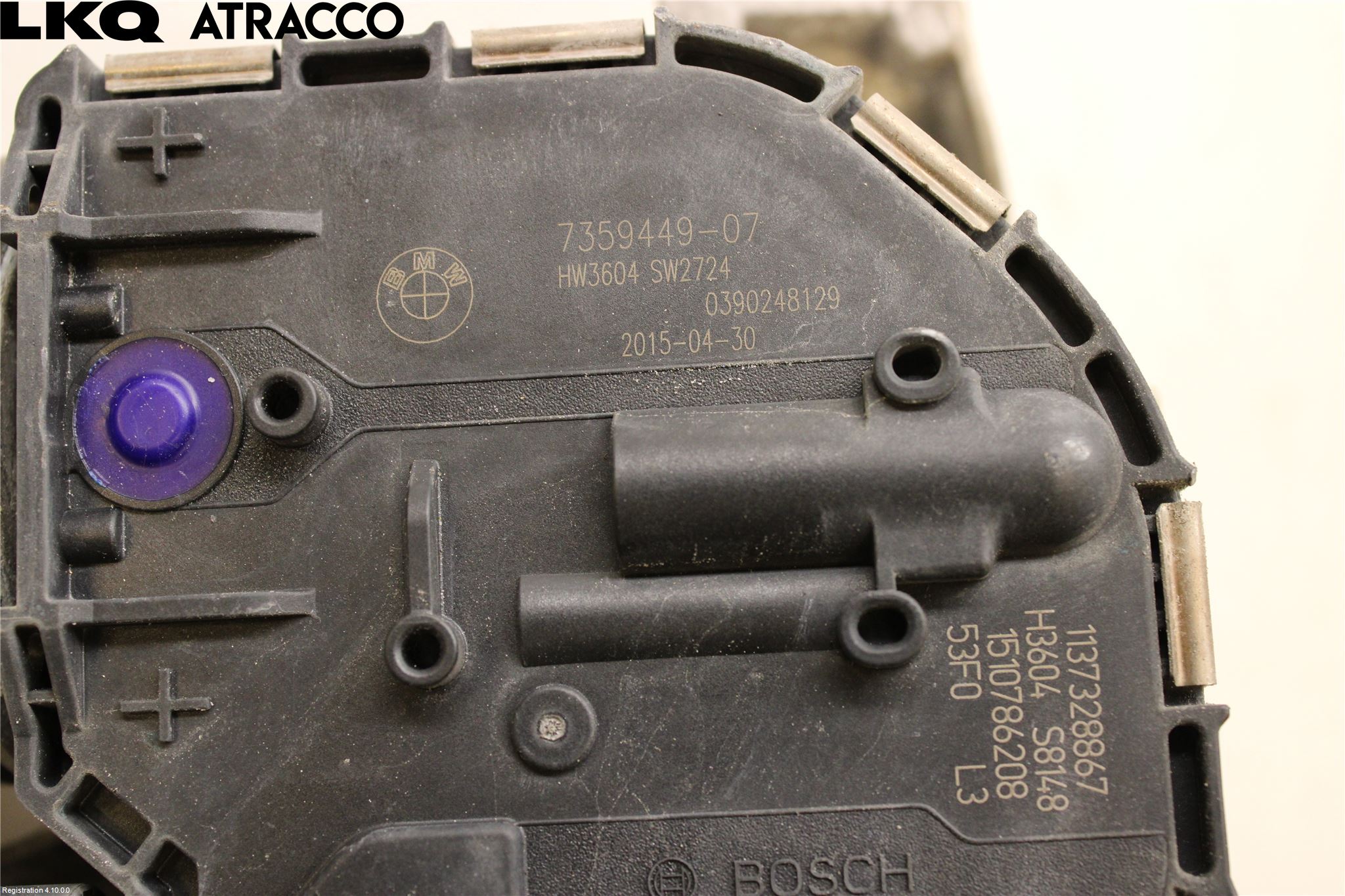 BMW i3 I01 13-22 Viskermotor Frontrute