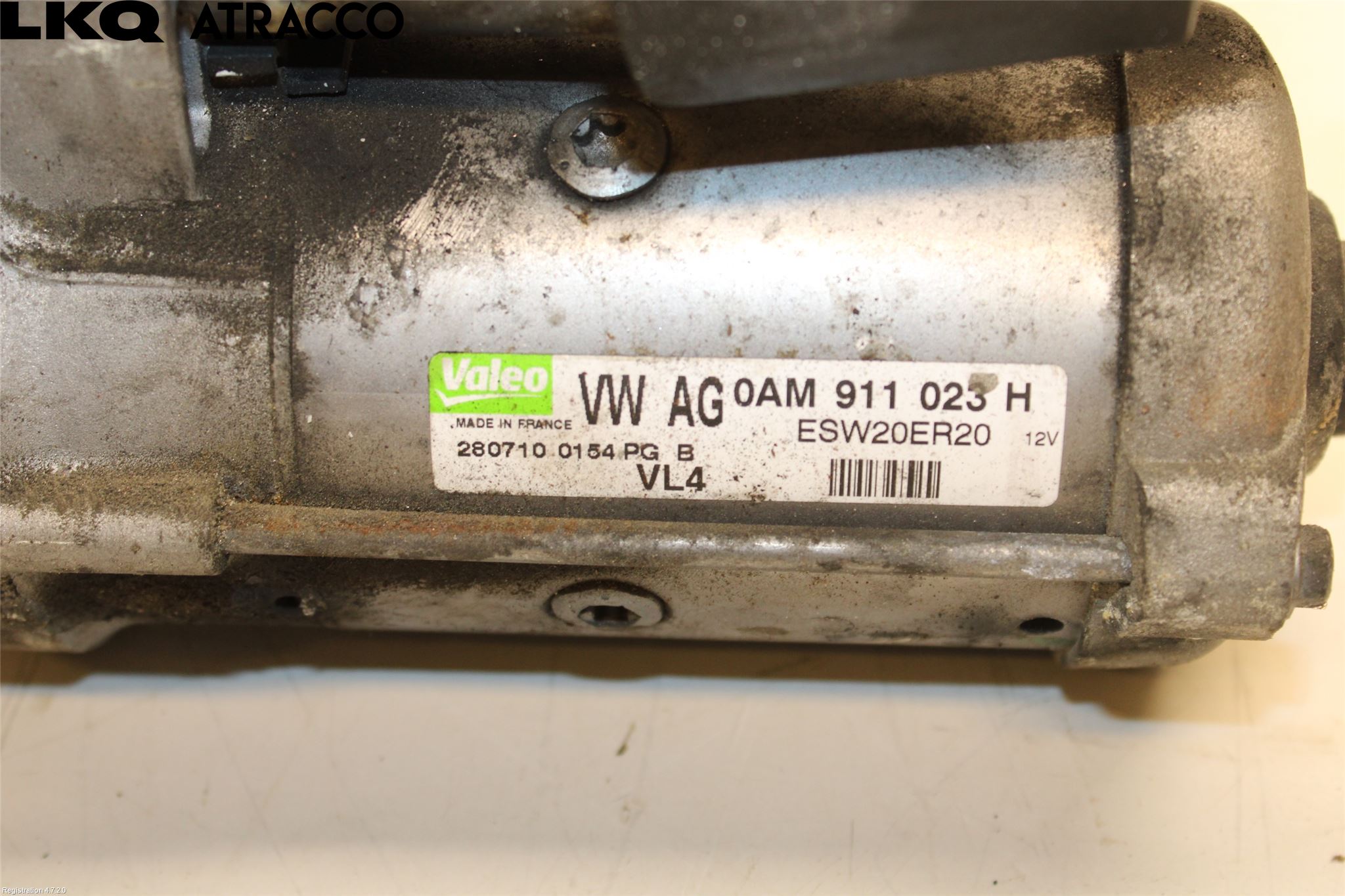 Volkswagen VW GOLF PLUS/CROSS GOLF 04-14 Startmotor Diesel