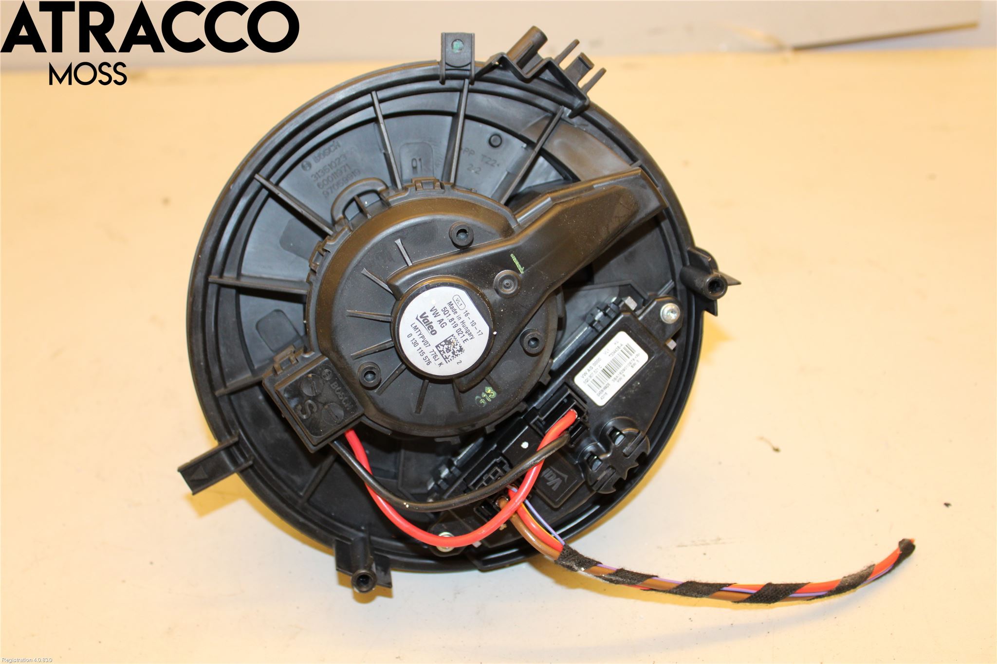 Volkswagen VW GOLF / E-GOLF VII 13-20 Varmeapparat Viftemotor