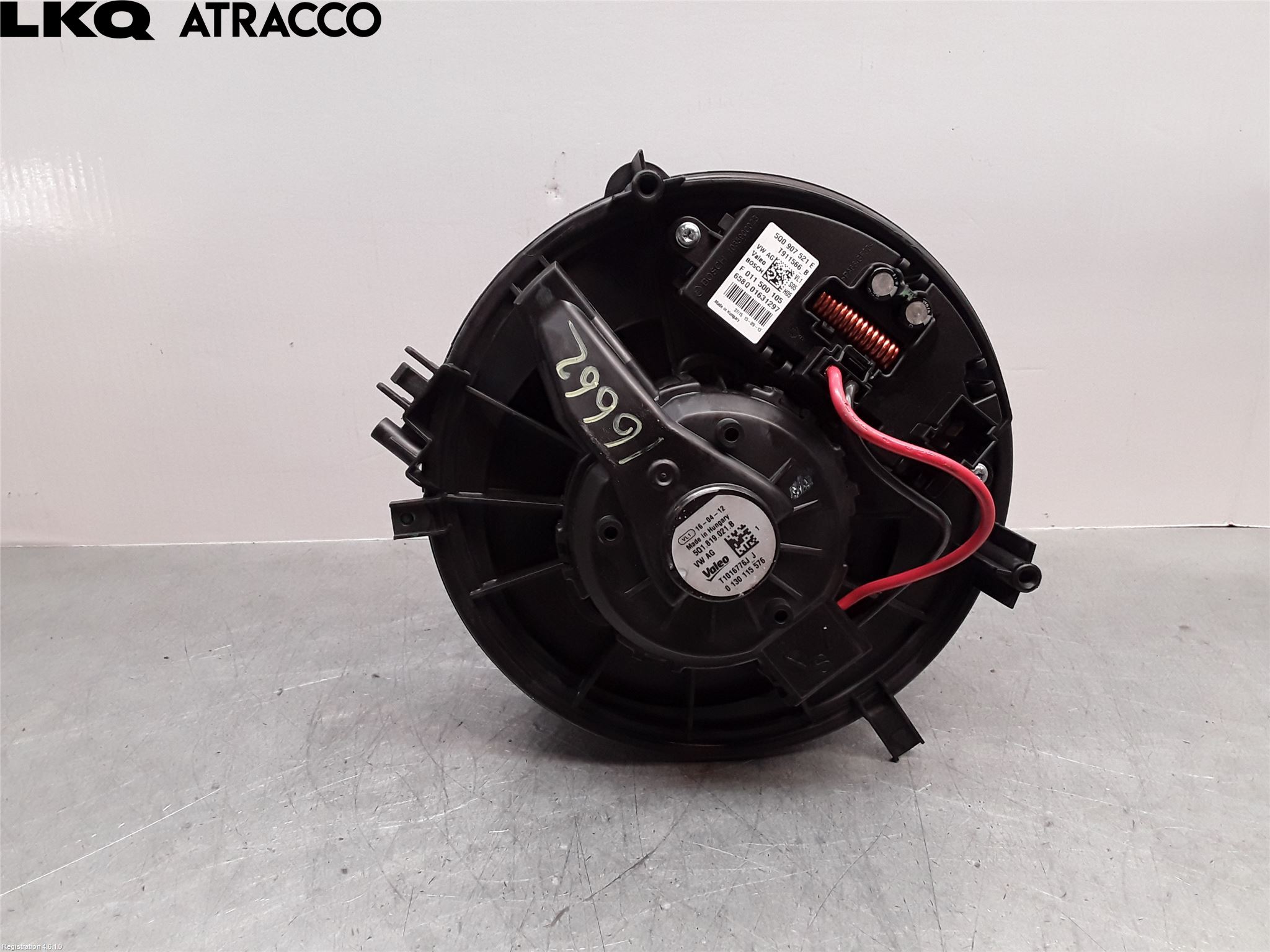 Audi A3/S3 05-13 Varmeapparat Viftemotor