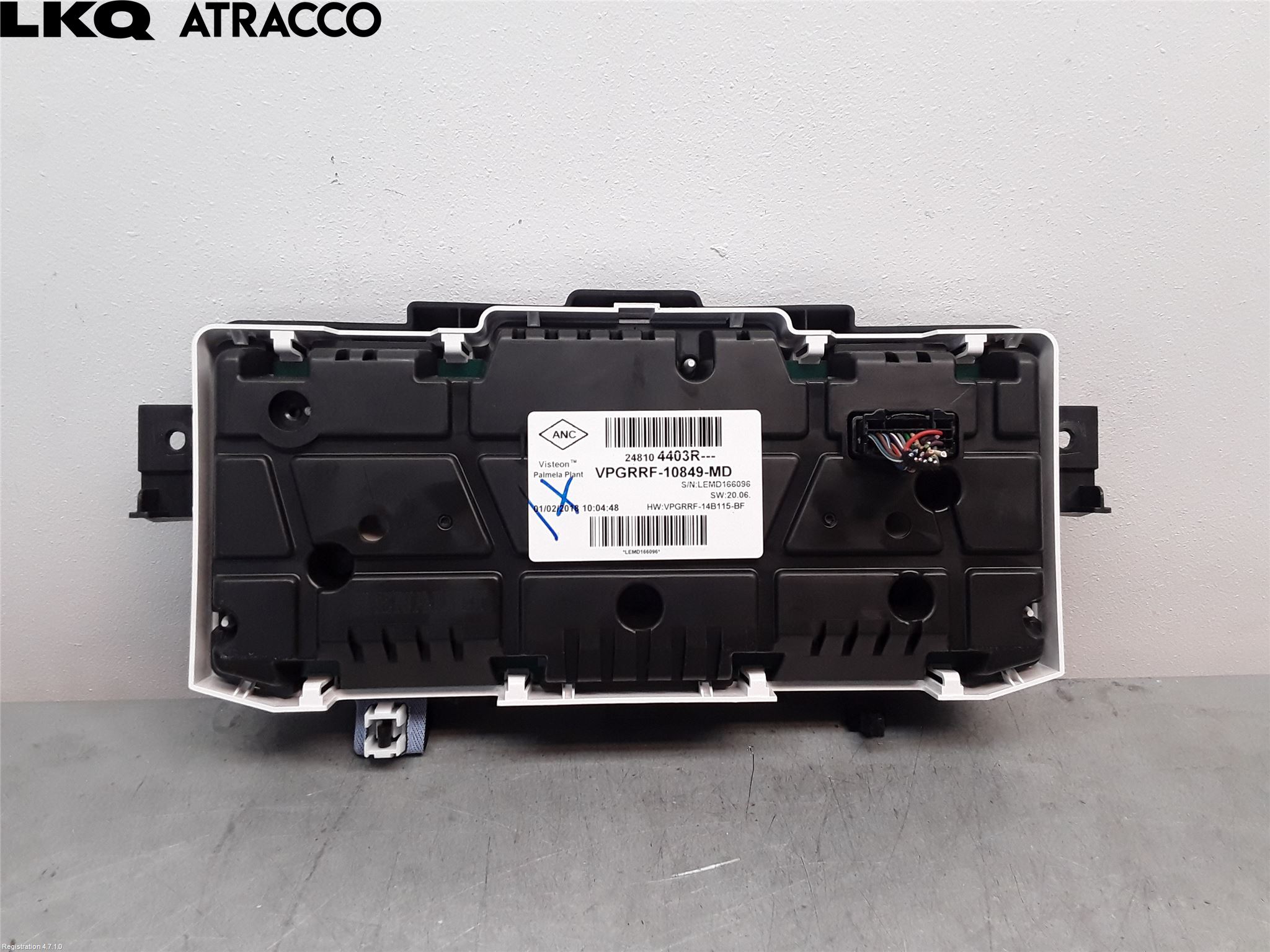 Renault CAPTUR 13-19 Instr Kombinert