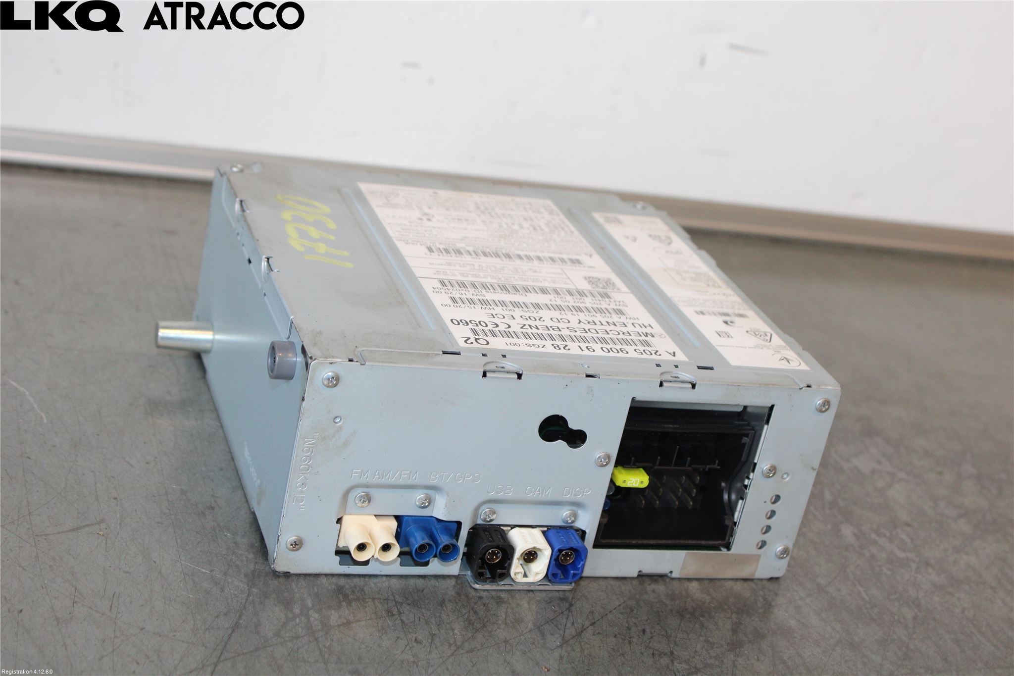 Mercedes-Benz MB GLC-KLASS (X253/C253) 15-22 Stereo Radio Med Cd