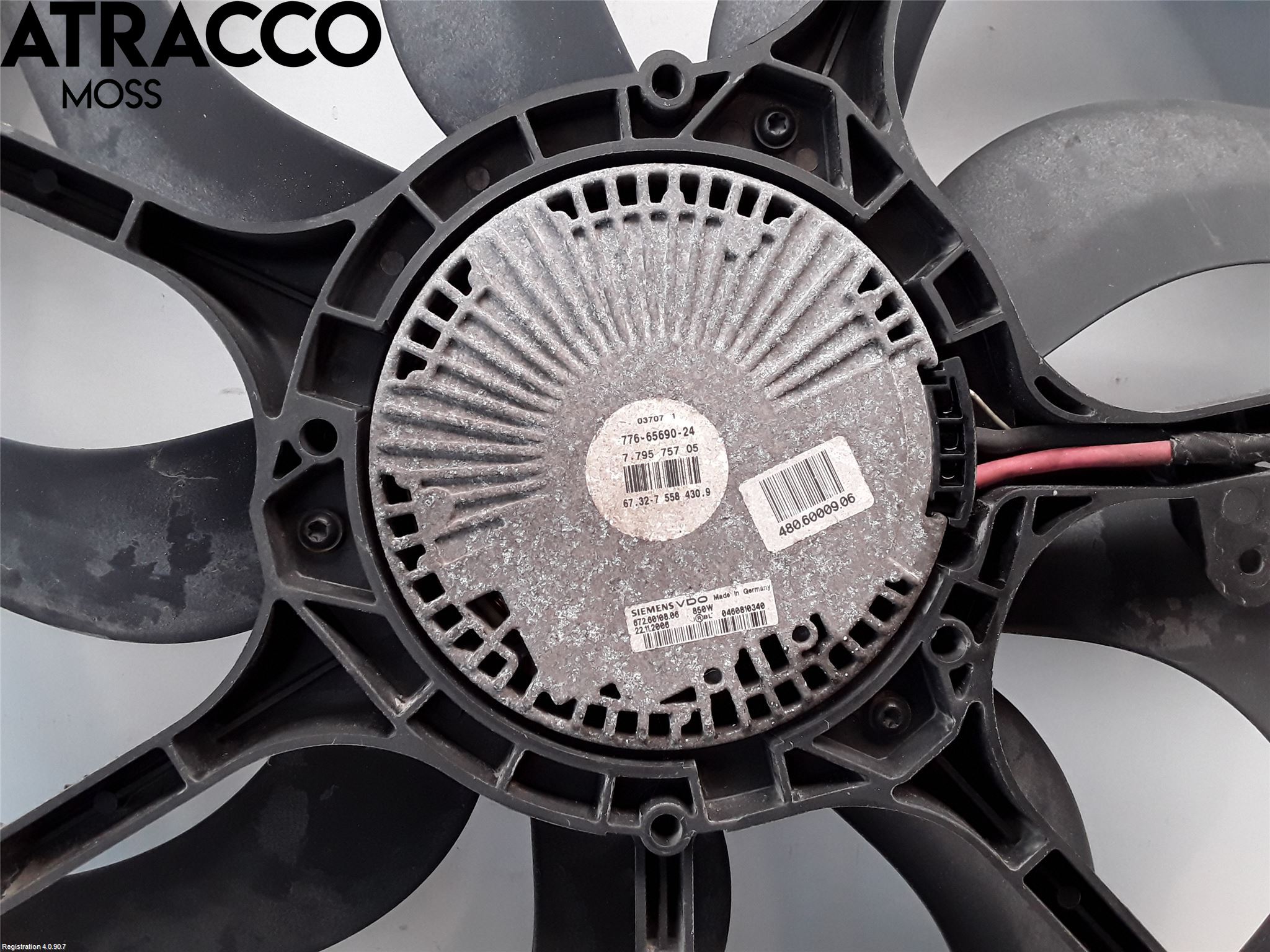 BMW X5 E70 07-13 Kjølevifte Elektrisk