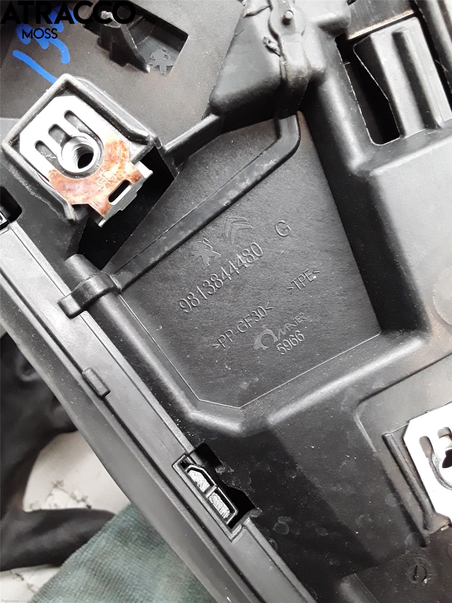 Peugeot 3008 17-24 List Venstre Side