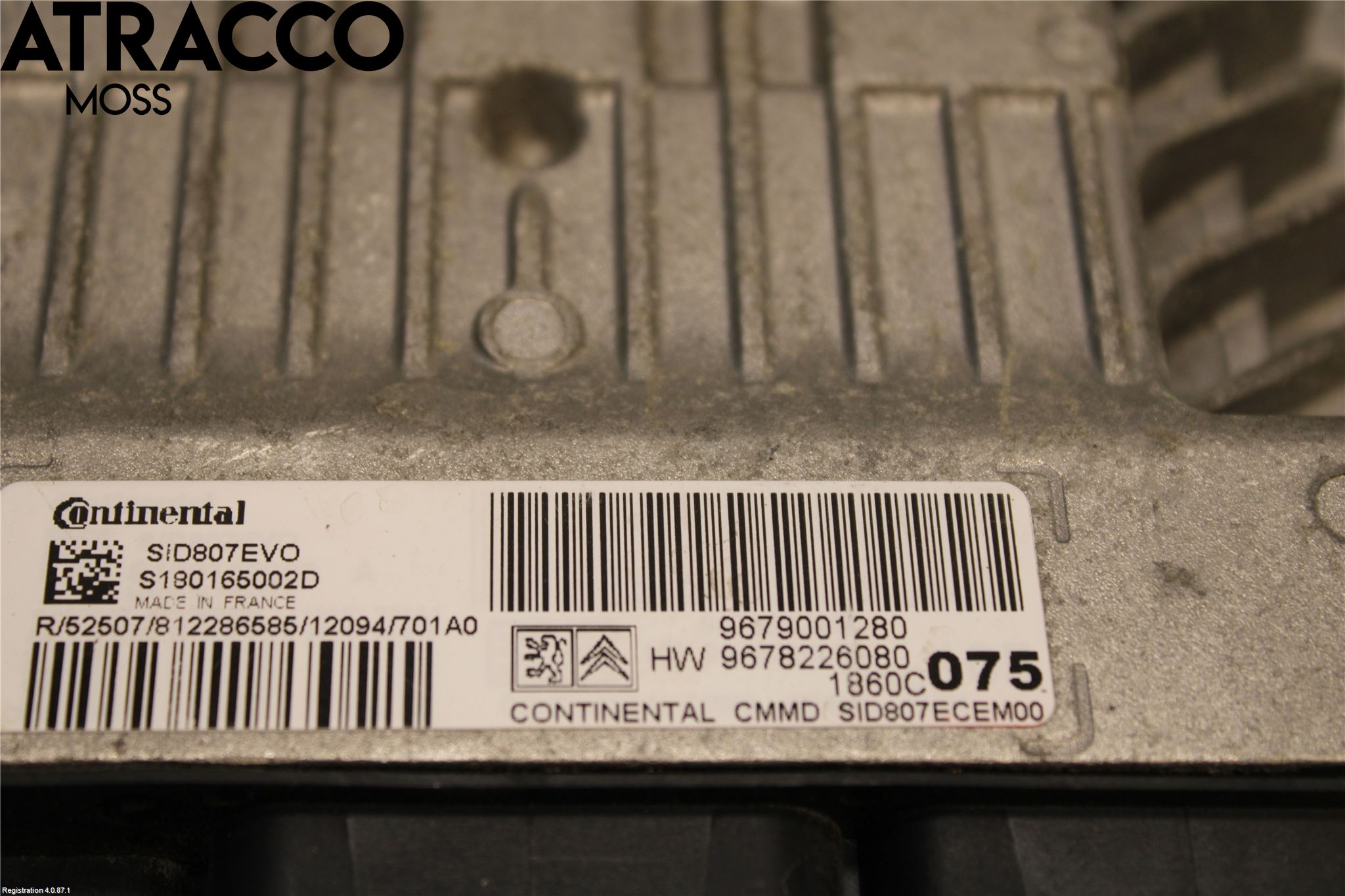 Citroen C4 GRAND PICASSO 07-13 Styreenhet Innsprøytning