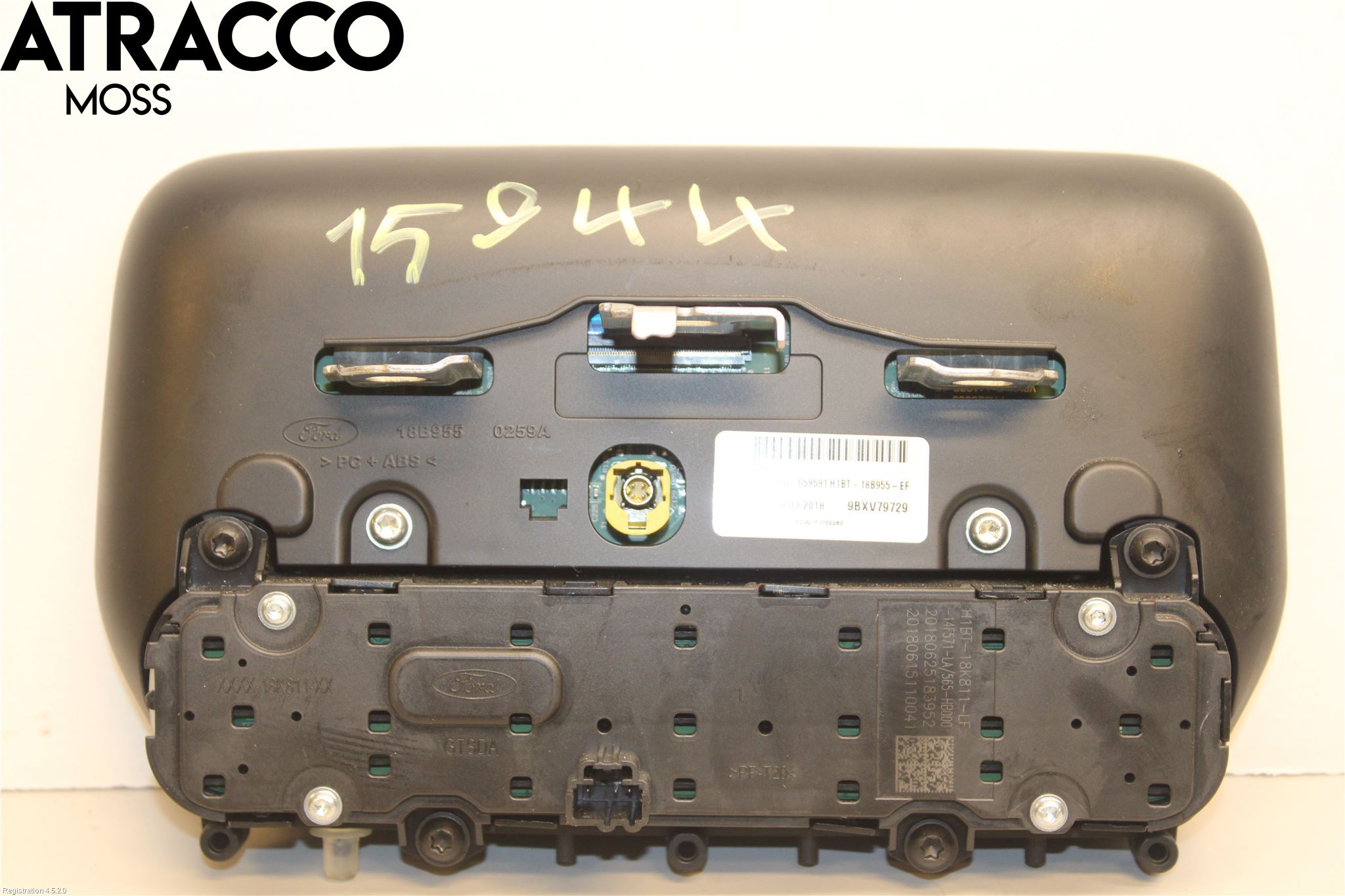 Ford TRANSIT SKÅP/BUSS 14-22 Multifunktionsdisplay