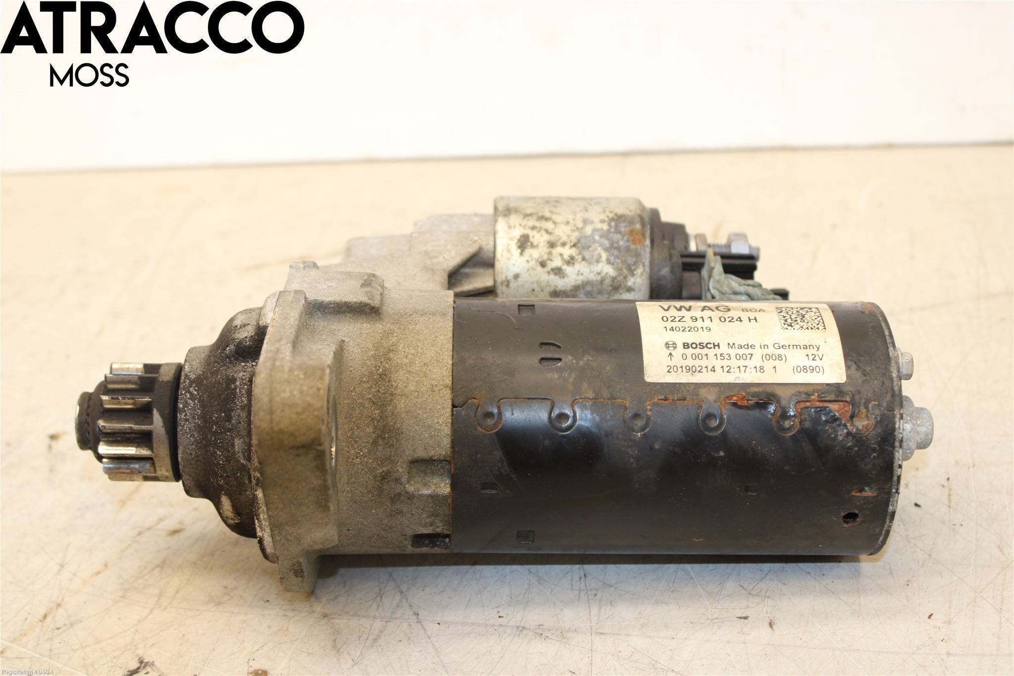 Volkswagen VW CADDY 16-20 Startmotor