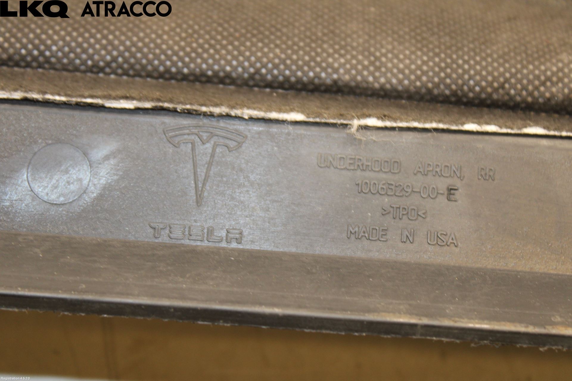 Tesla MODEL S 13- Visker Deksel-Grill-Under Frr