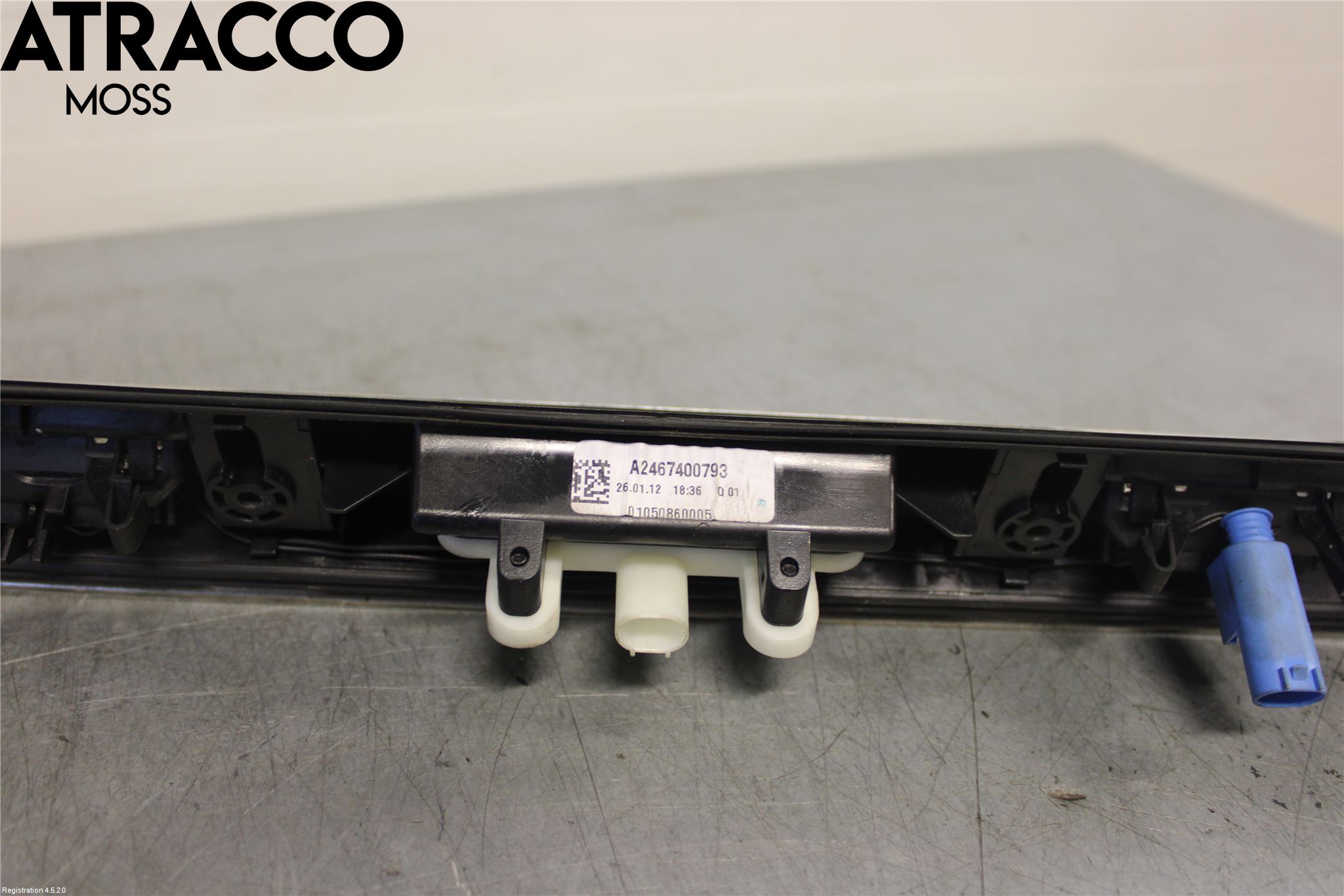Mercedes-Benz MB B-KLASS (W246/W242) 12-19 Bakluke Handtak Ytre
