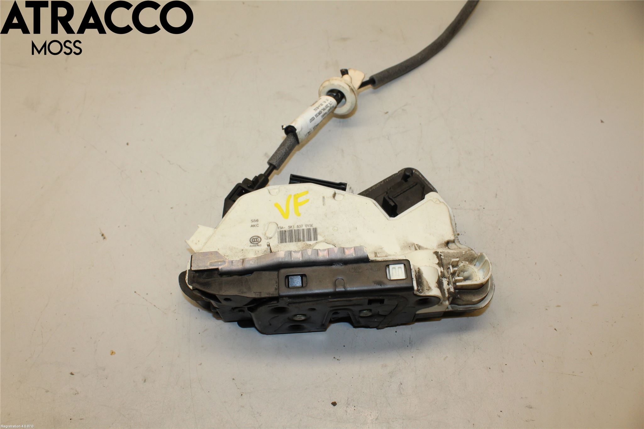 Volkswagen VW GOLF / E-GOLF VII 13-20 Dørlås - Låsekasse