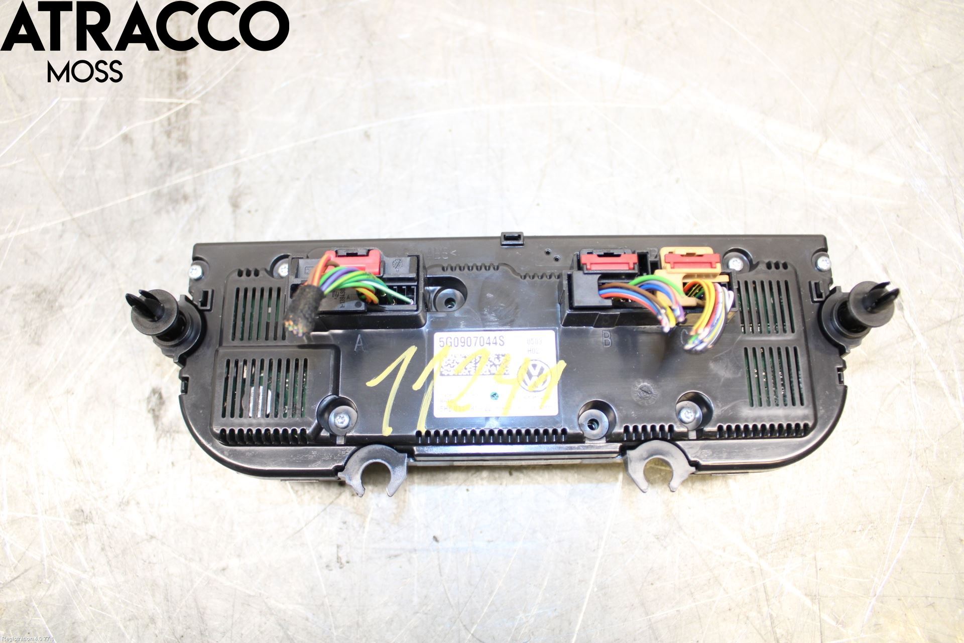 Volkswagen VW GOLF / E-GOLF VII 13-20 Varme Ac Betjening-Display