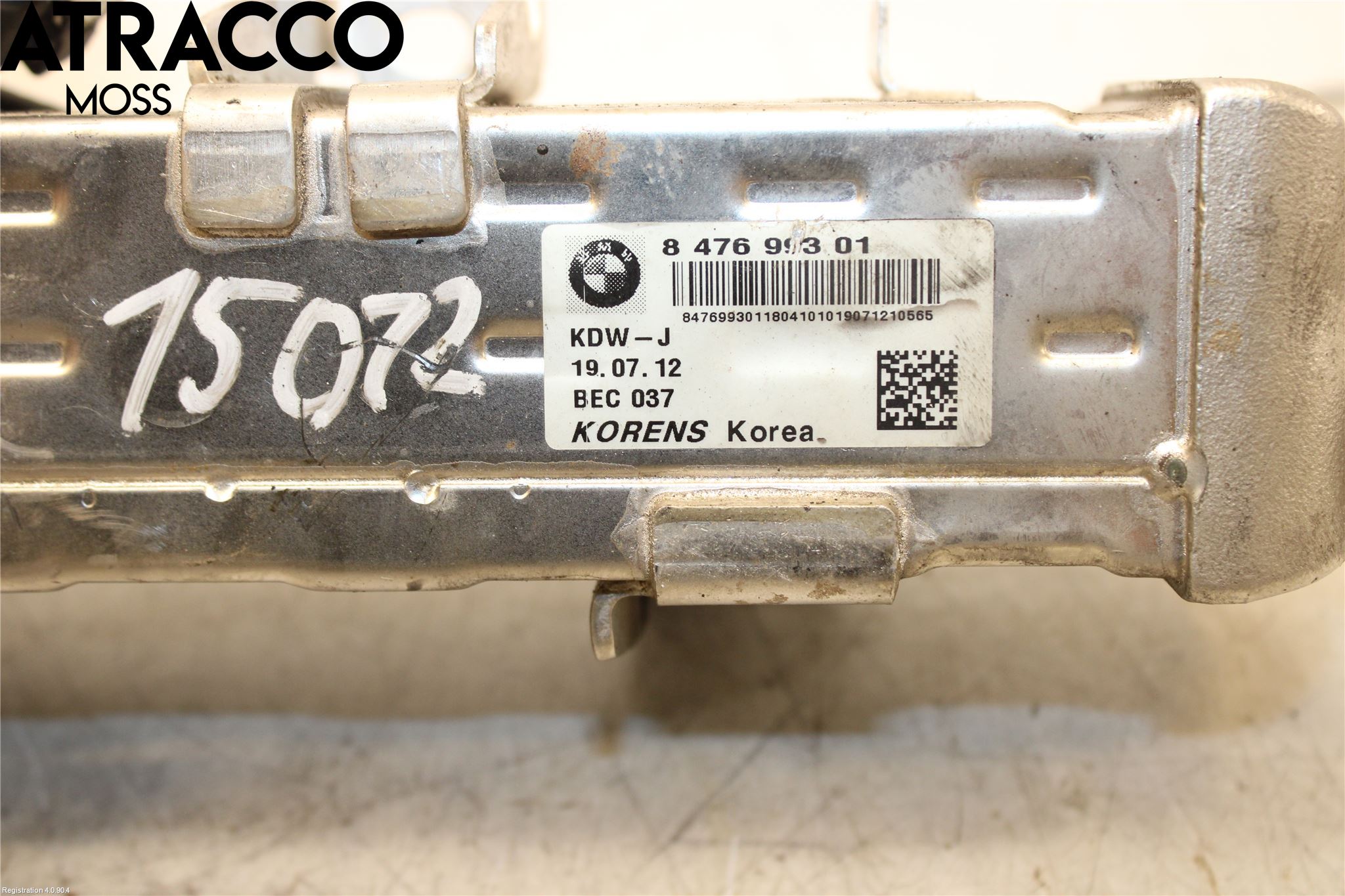 BMW 7 F01/02/03/04 09-15 Eksos Kjøler