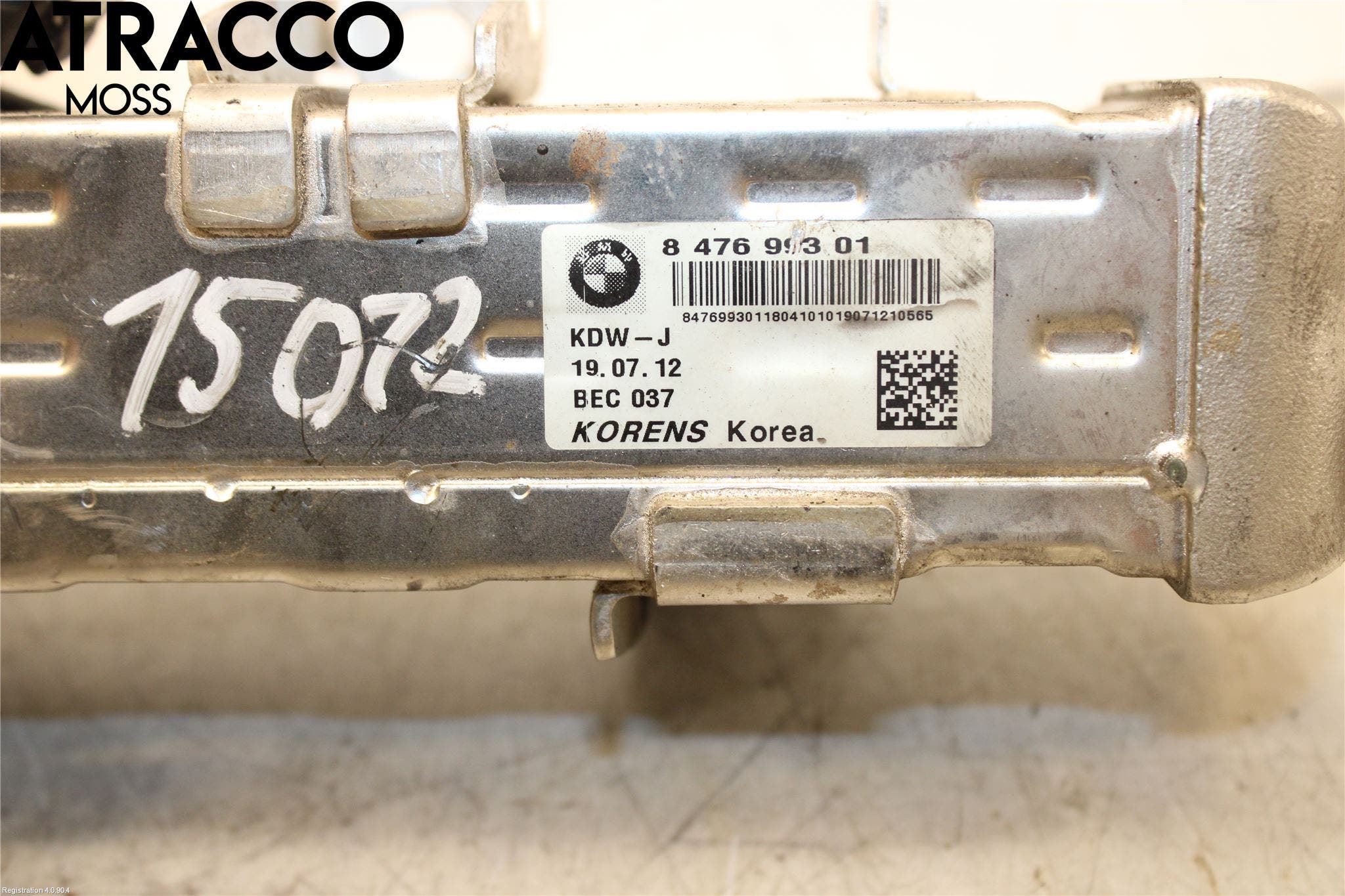 BMW 7 F01/02/03/04 09-15 Eksos Kjøler