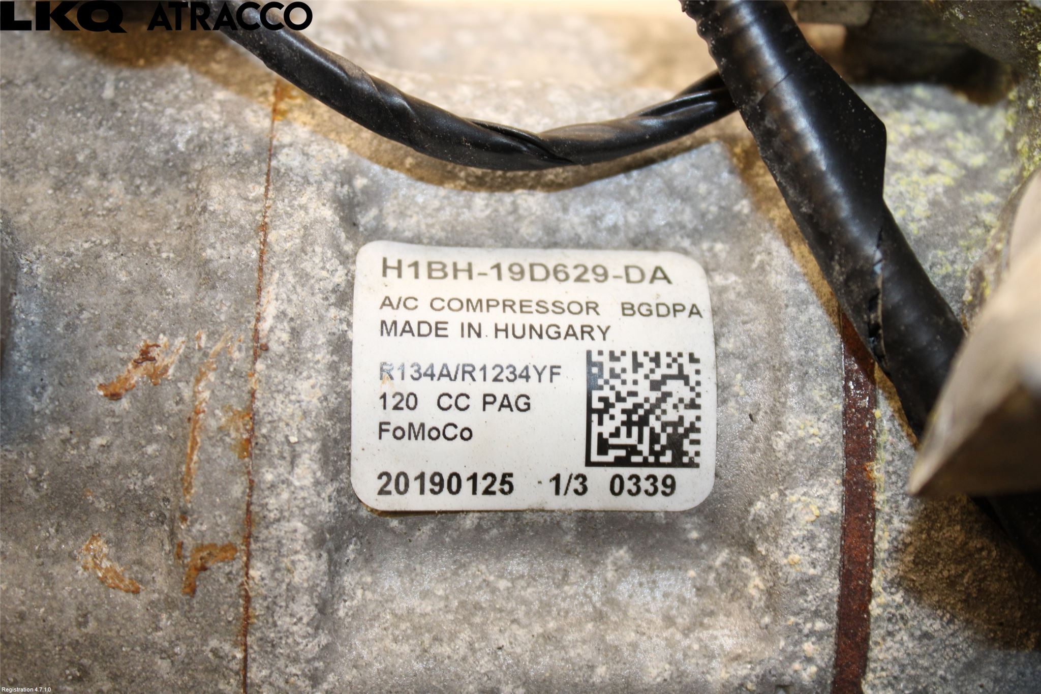 Ford ECOSPORT 17- Varme Ac Kompressor