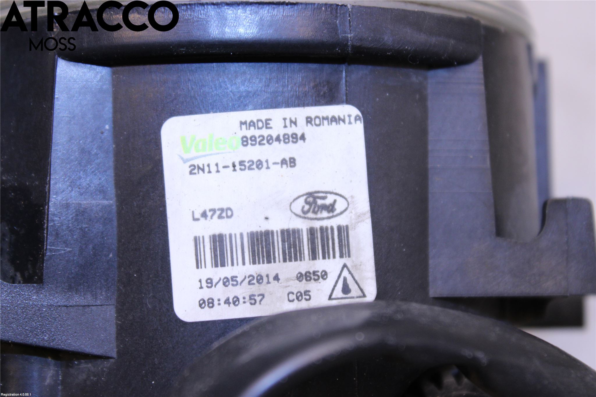 Ford FIESTA 13-17 Frontlykt-Kurve-Tåkelys