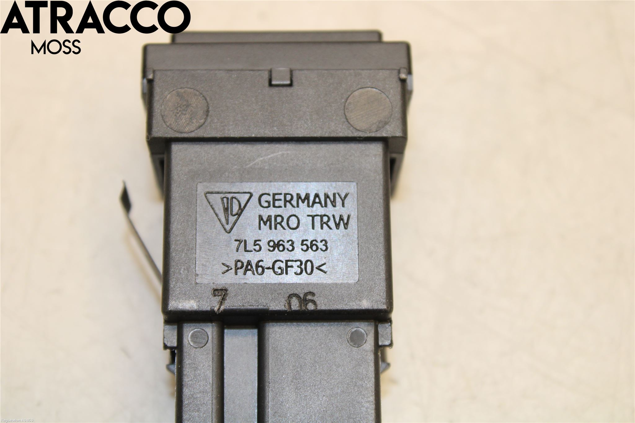 Porsche CAYENNE 03- Bryter Varmesete