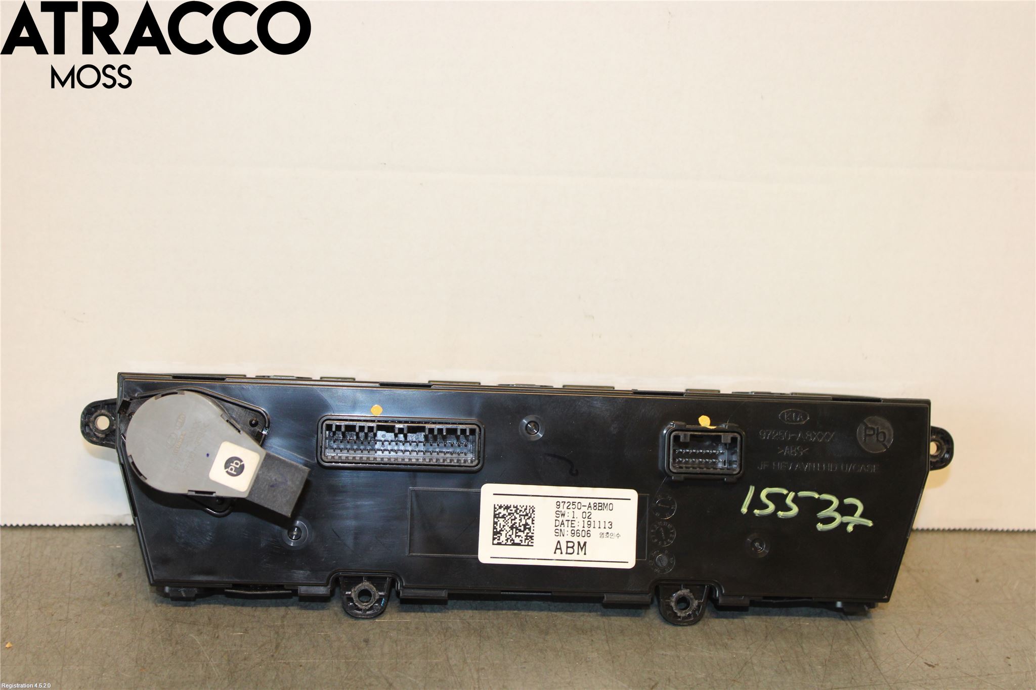 Kia OPTIMA 16-20 Varme Ac Betjening-Display