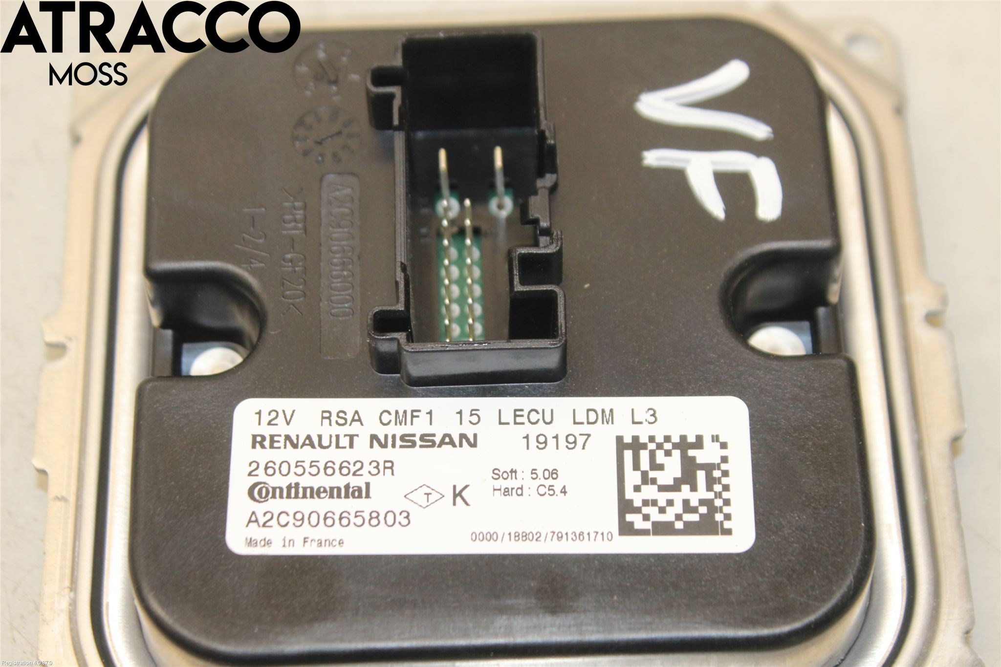 Renault TRAFIC/E-TECH 15- Styreenhet Xenon