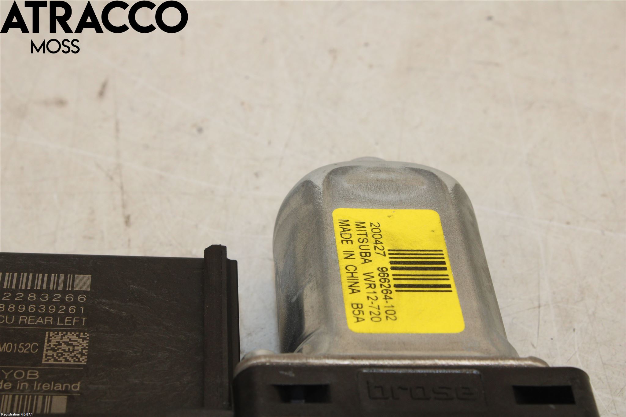 Volvo XC40/RECHARGE 18- Vindusheismotor