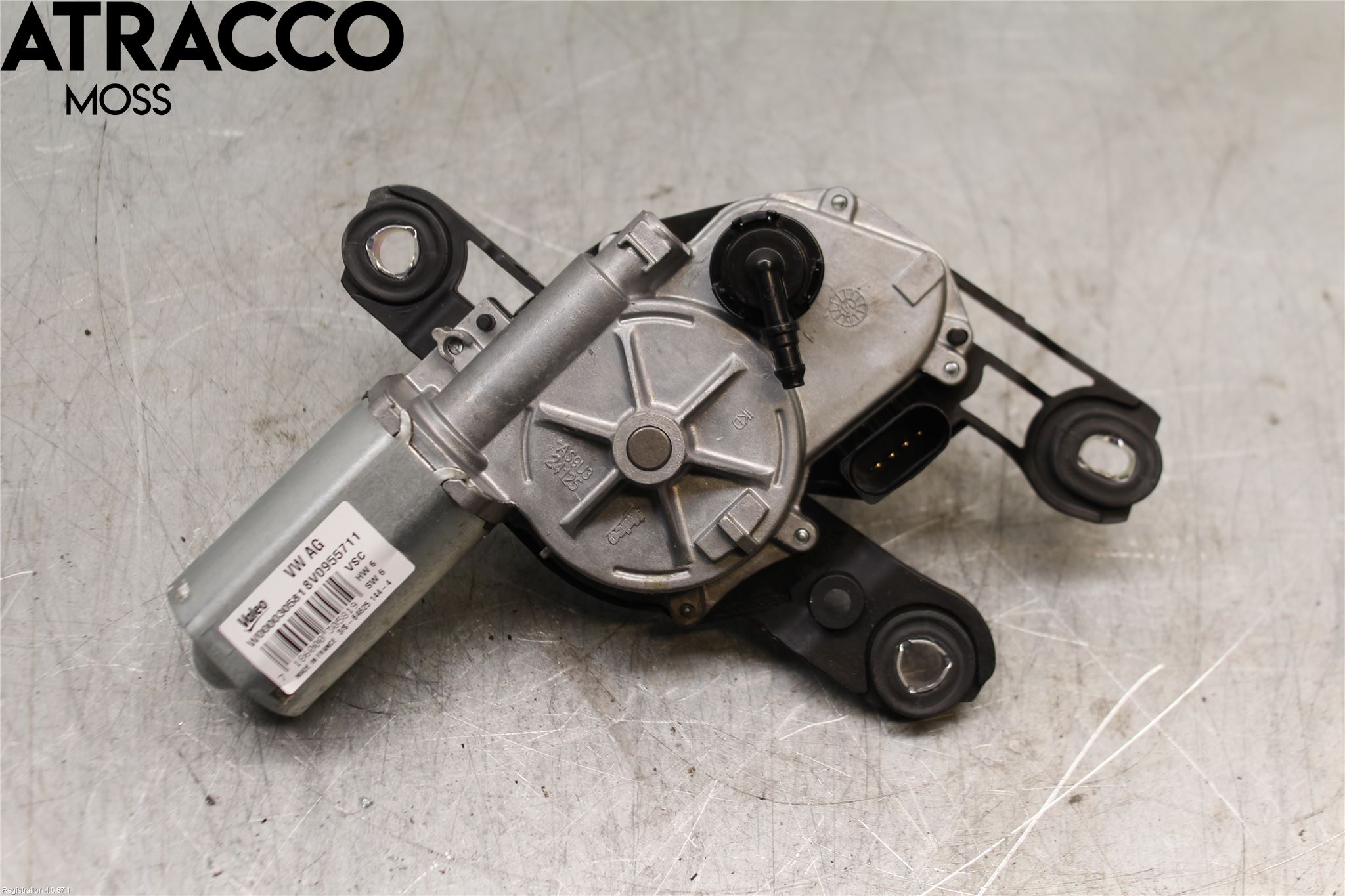 Audi A3/S3 8V 13-20 Viskermotor Bakluke