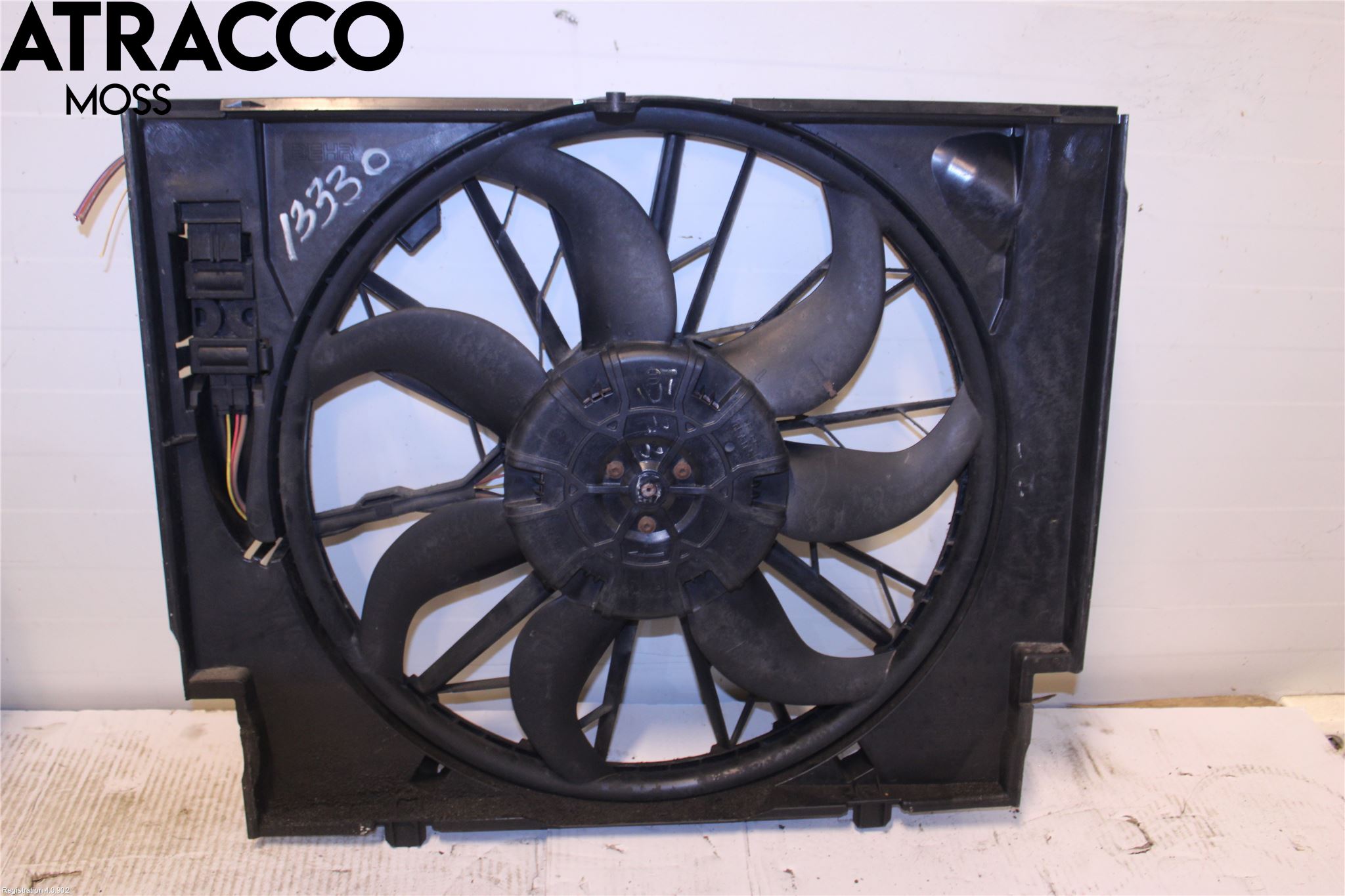 BMW 5 E60/61 Sed/Tou 02-10 Kjølevifte Elektrisk