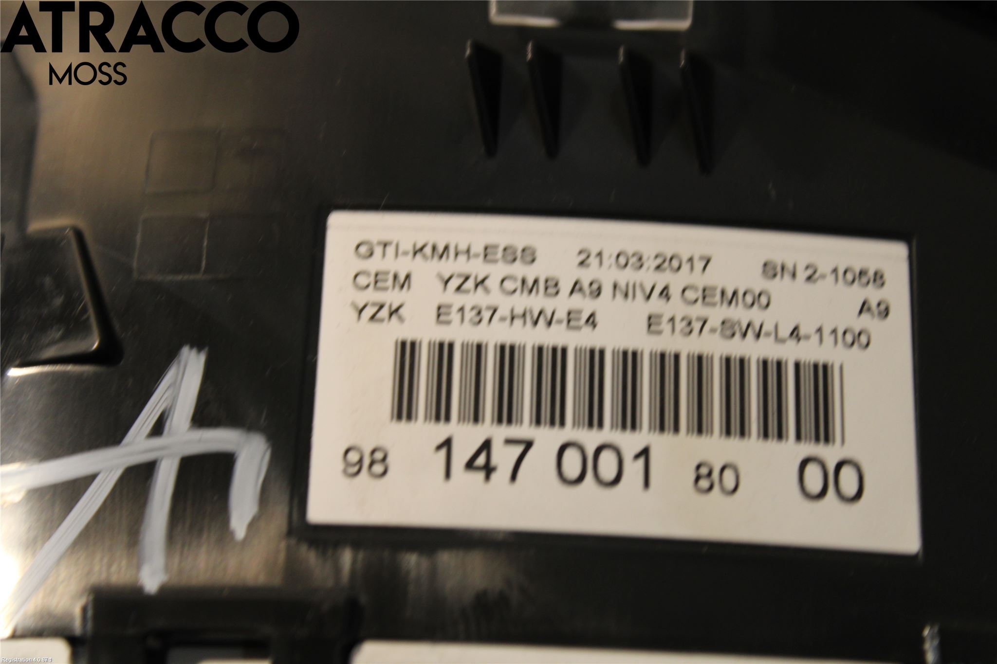 Peugeot 2008 13-20 Instr Kombinert