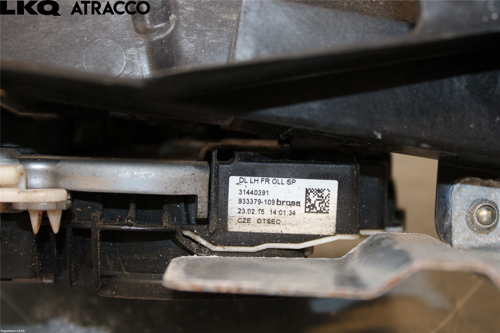 Volvo V40 12-19 Dørlås - Låsekasse