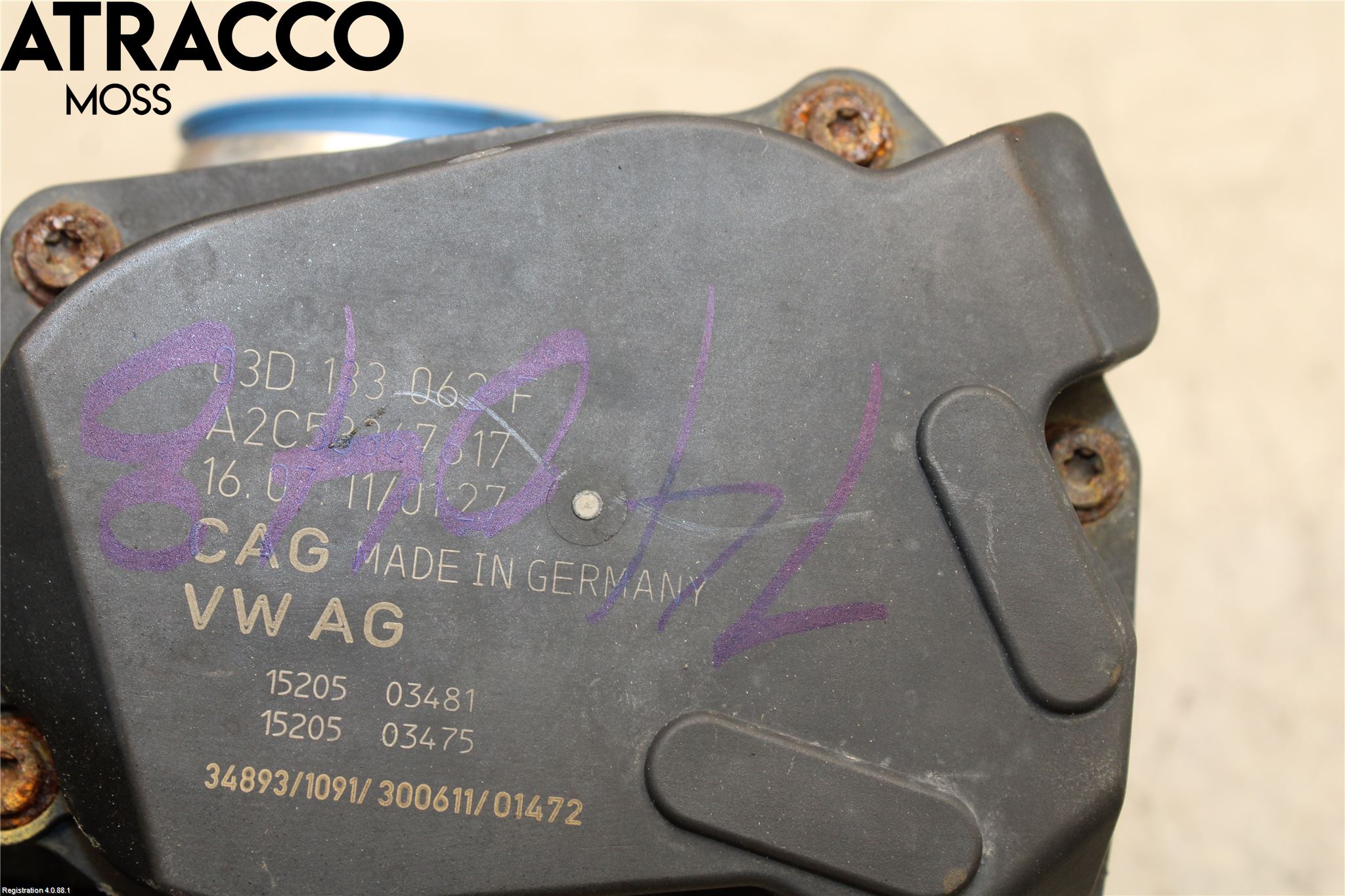 Volkswagen VW POLO 10-17 Inns Spjeldhus