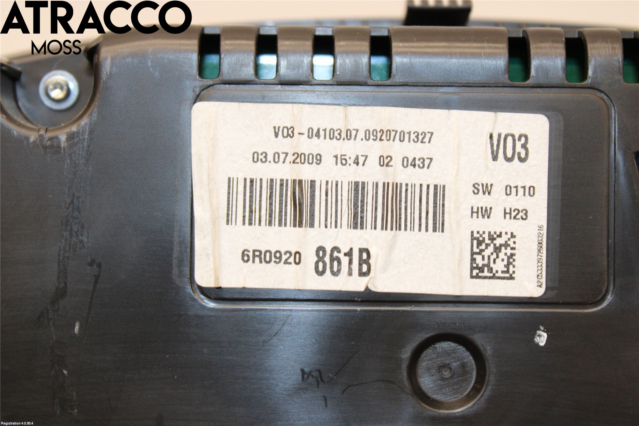 Volkswagen VW POLO 10-17 Instr Kombinert