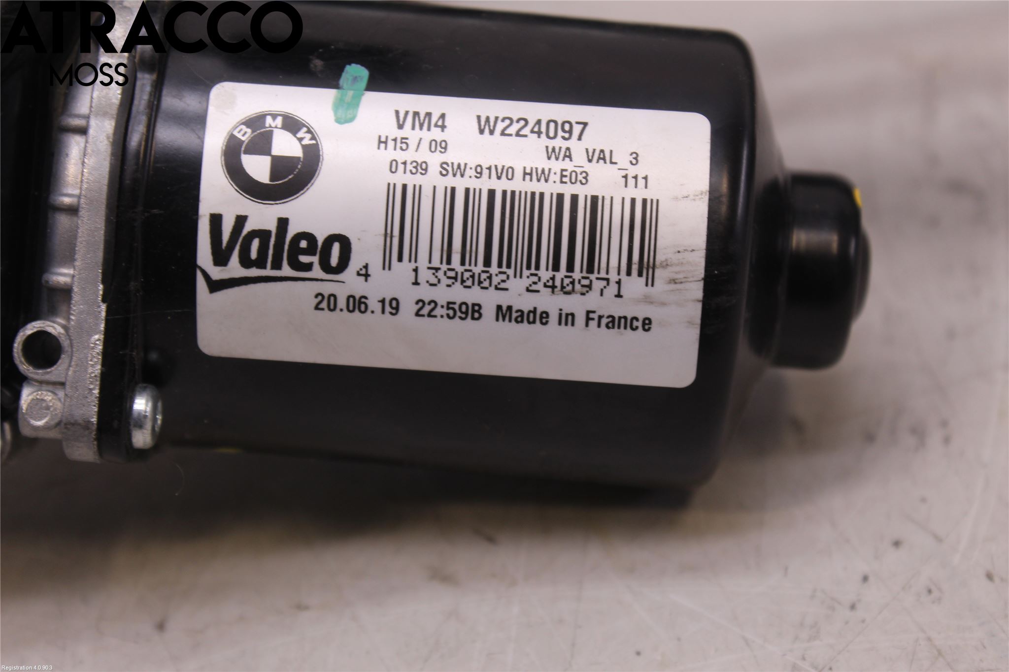 BMW 5 G30/G31/F90 17-23 Viskermotor Frontrute