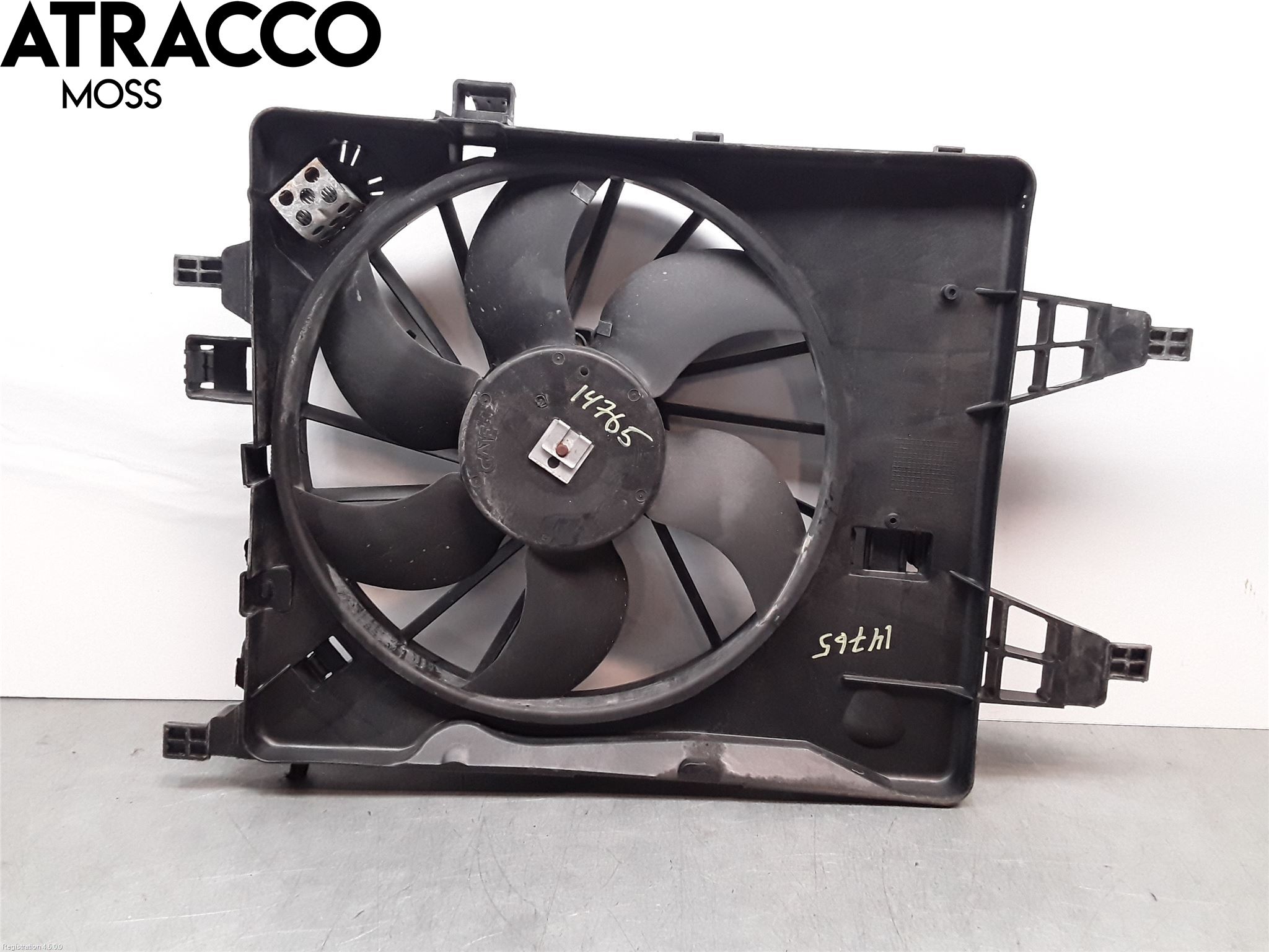 Renault KANGOO II 15-21 Kjølevifte Elektrisk