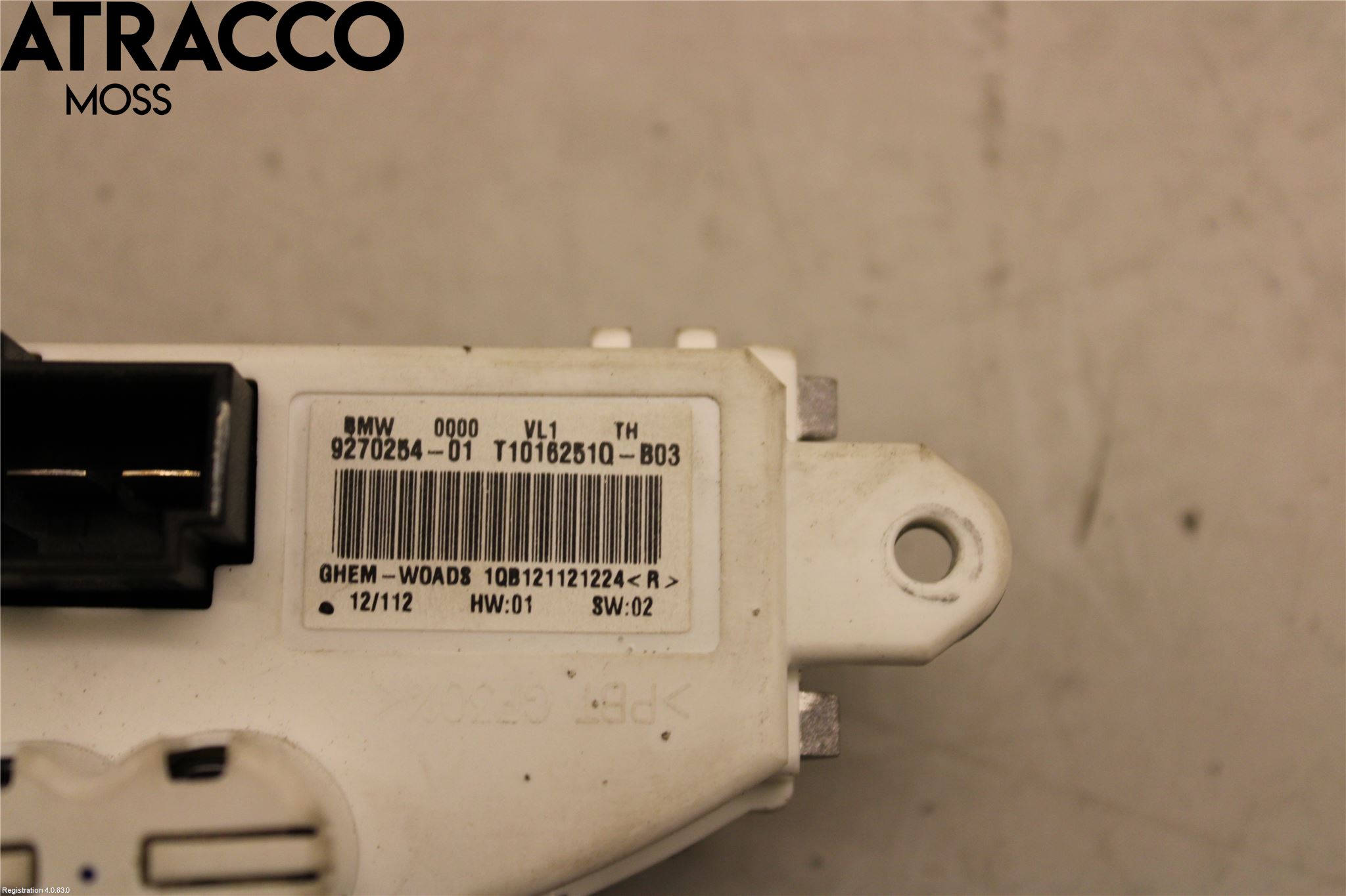 BMW 3 F30/F31/F80 12-19 Varmeapparat Viftemotstand