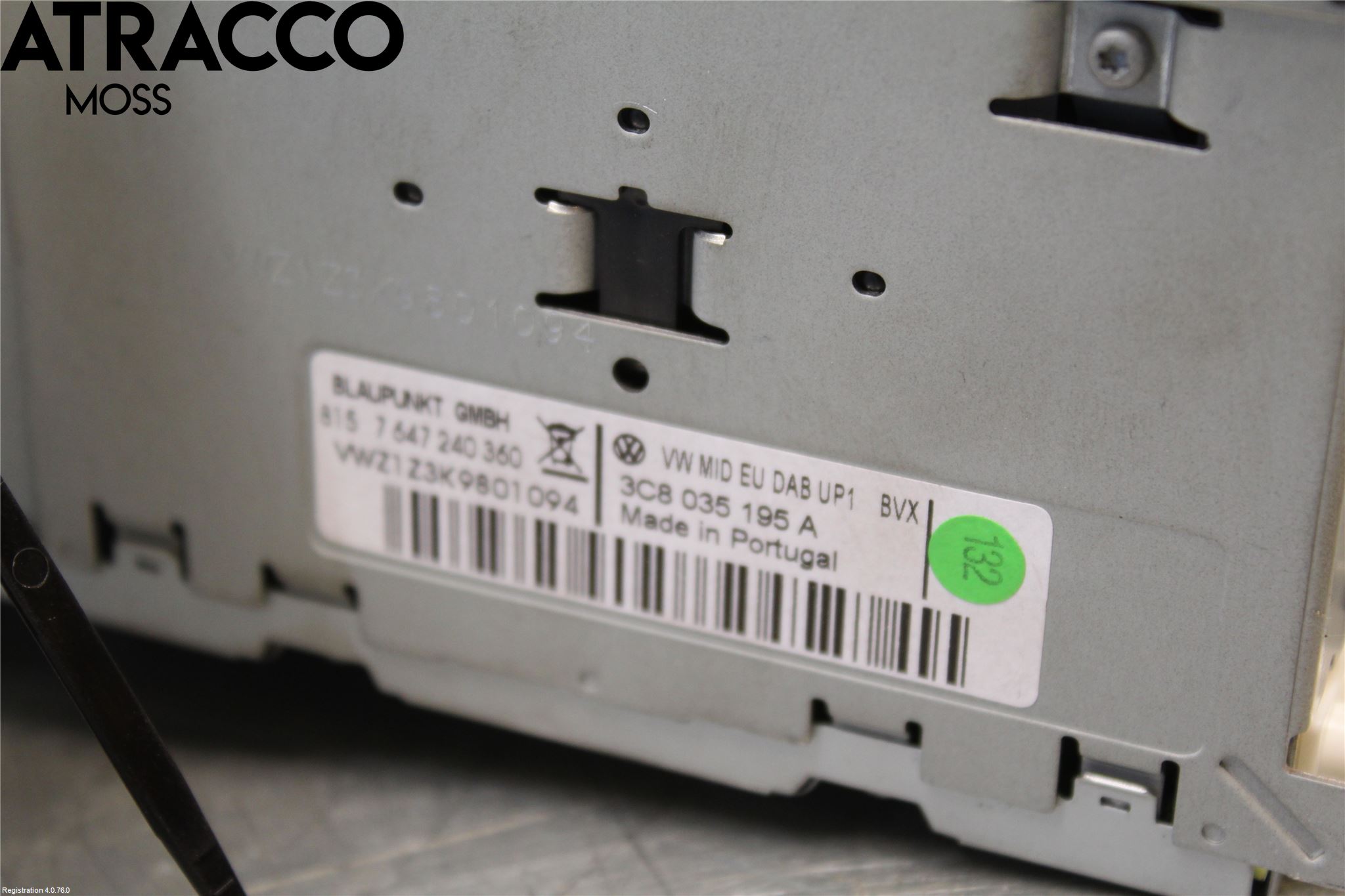 Volkswagen VW PASSAT 11-14 Stereo Radio Med Cd