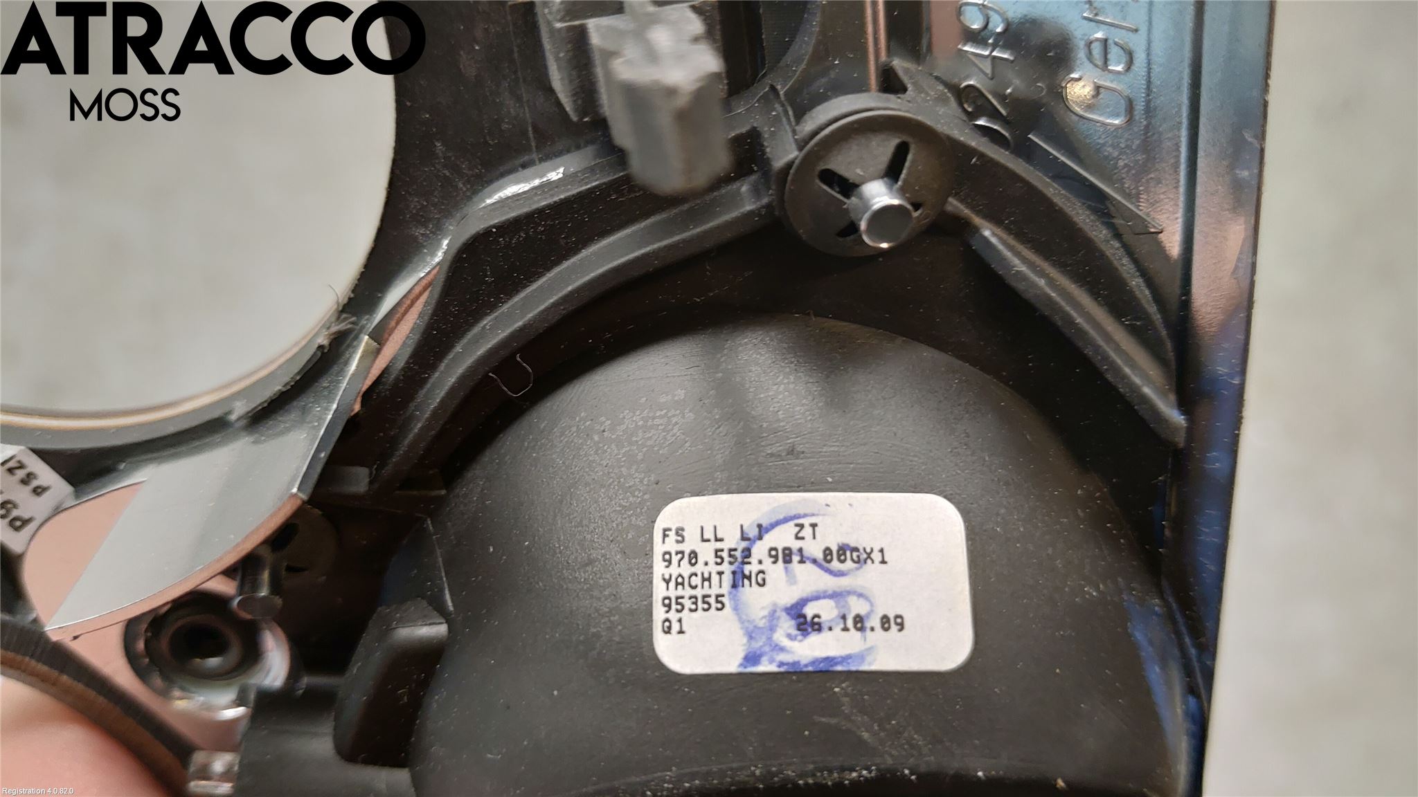 Porsche PANAMERA 09- Innr Dekor Instrbord