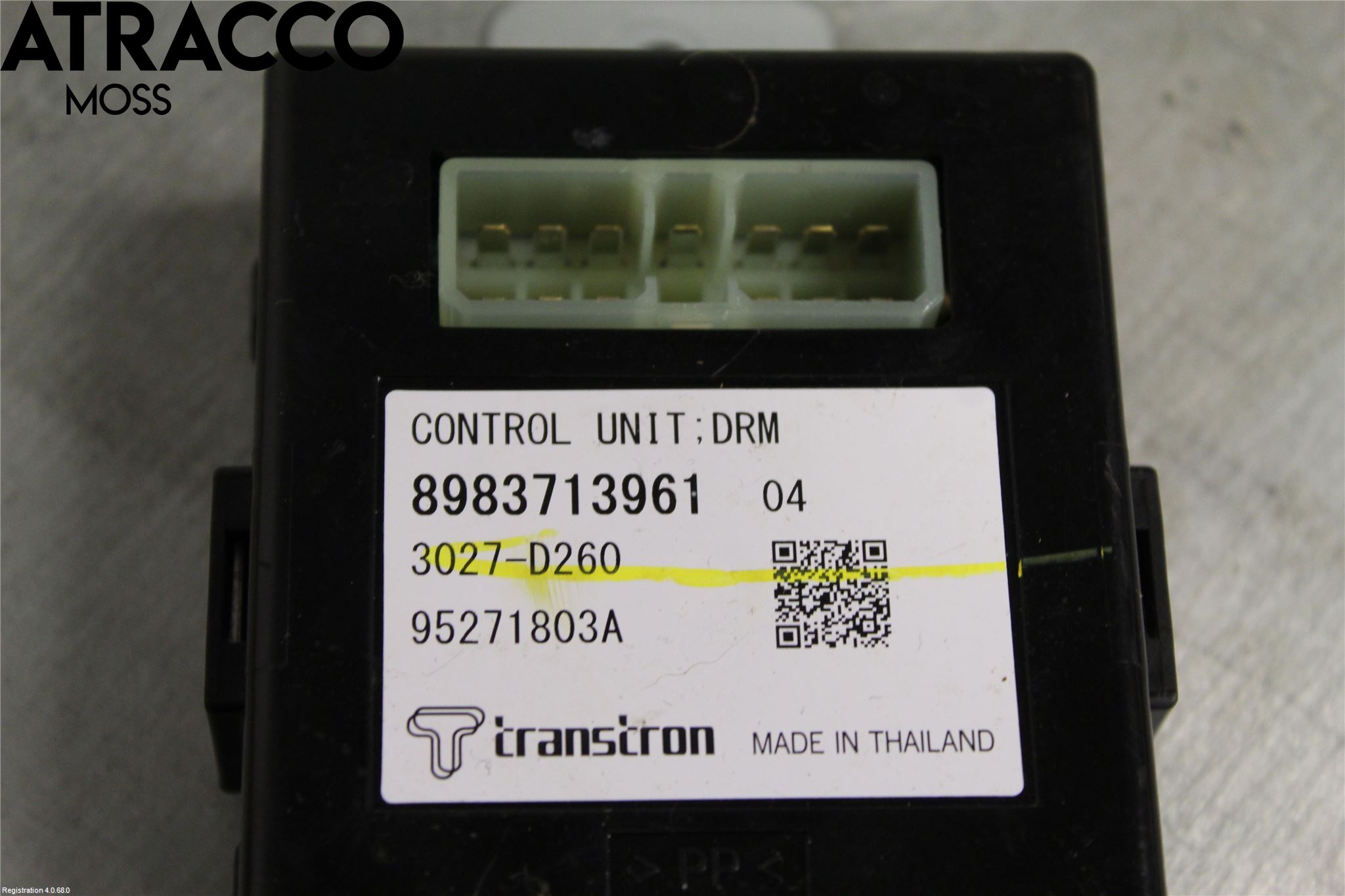 Isuzu D-MAX Styreenhet Øvrig