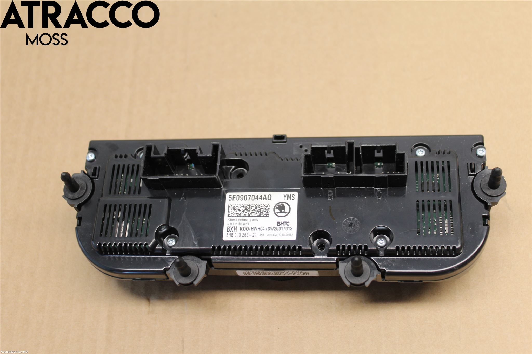 Skoda OCTAVIA (5E) 13-20 Varme Ac Betjening-Display