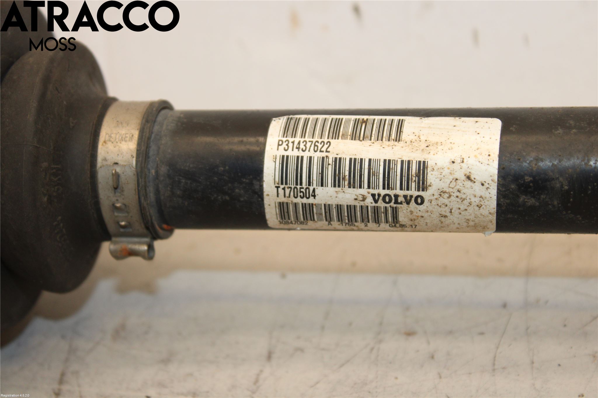 Volvo XC90/RECHARGE 16- Drivaksel Foran Kompl Høyre