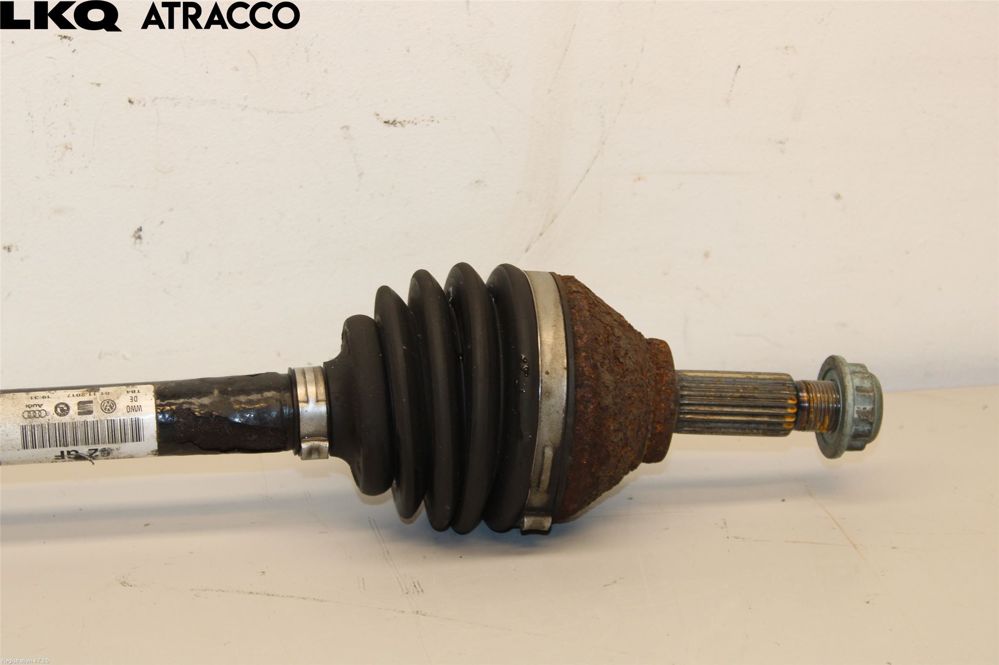 Volkswagen VW UP! / E-UP! Drivaksel Foran Kompl Høyre