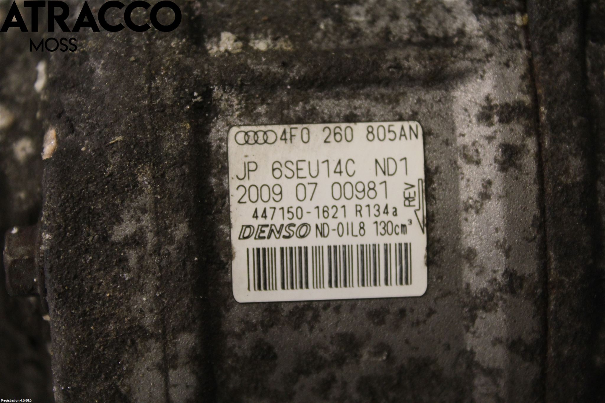 Audi A6/S6     05-11 Varme Ac Kompressor