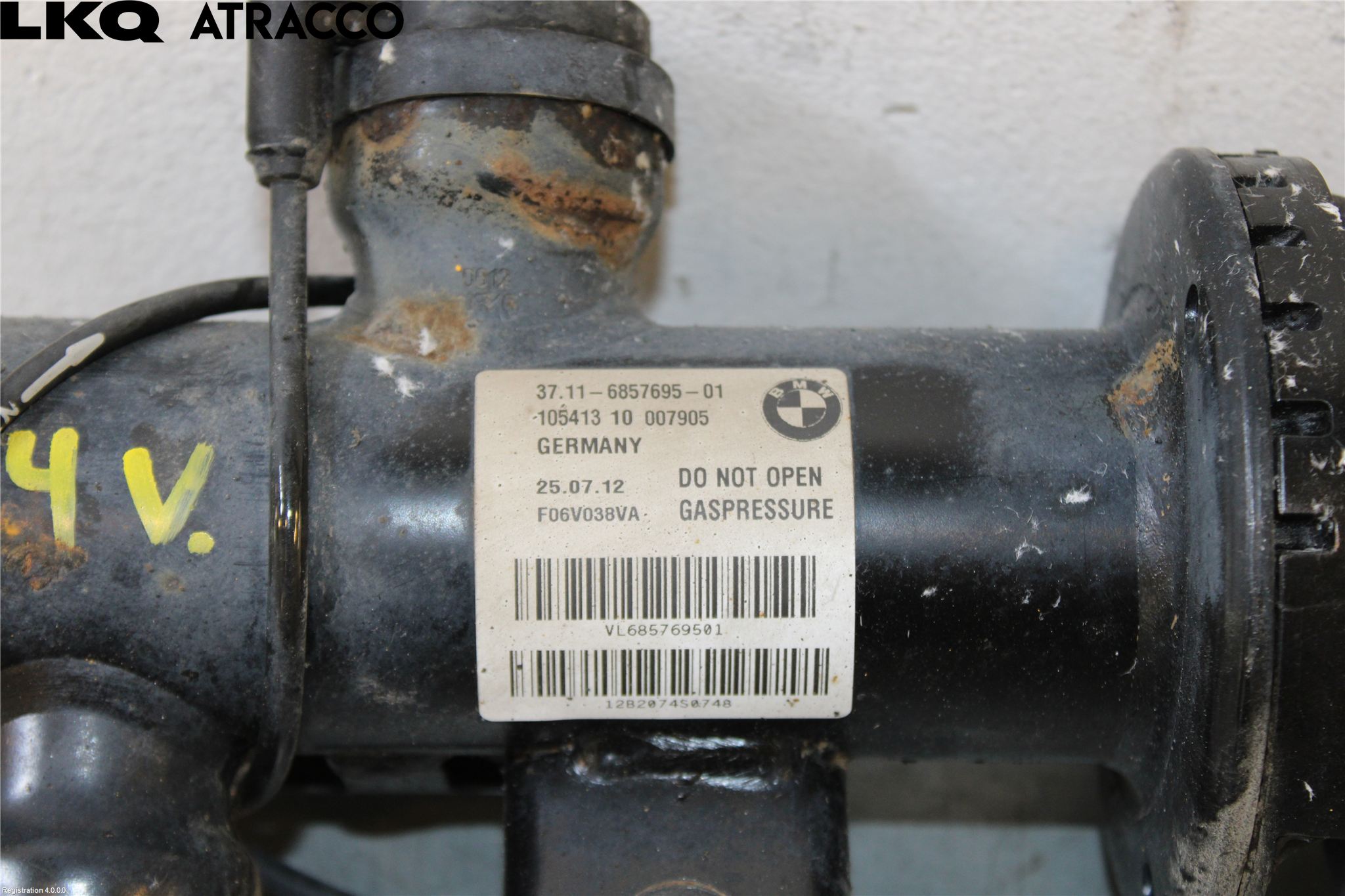 BMW 6 F12/F13 10-18 Fjærbein Foran Venstre