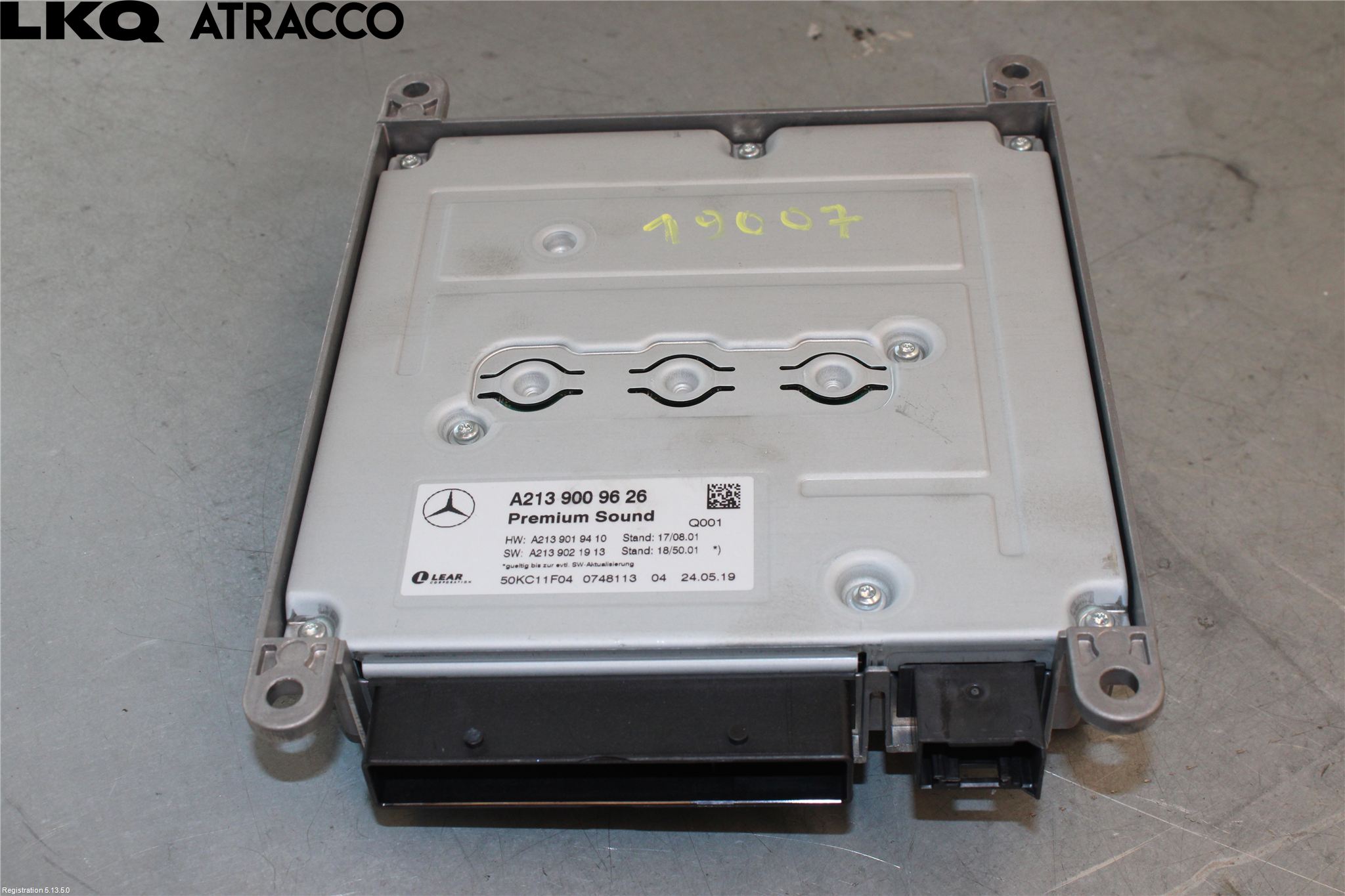 Mercedes-Benz MB E-KLASS (W213) 16-23 Stereo Forsterker