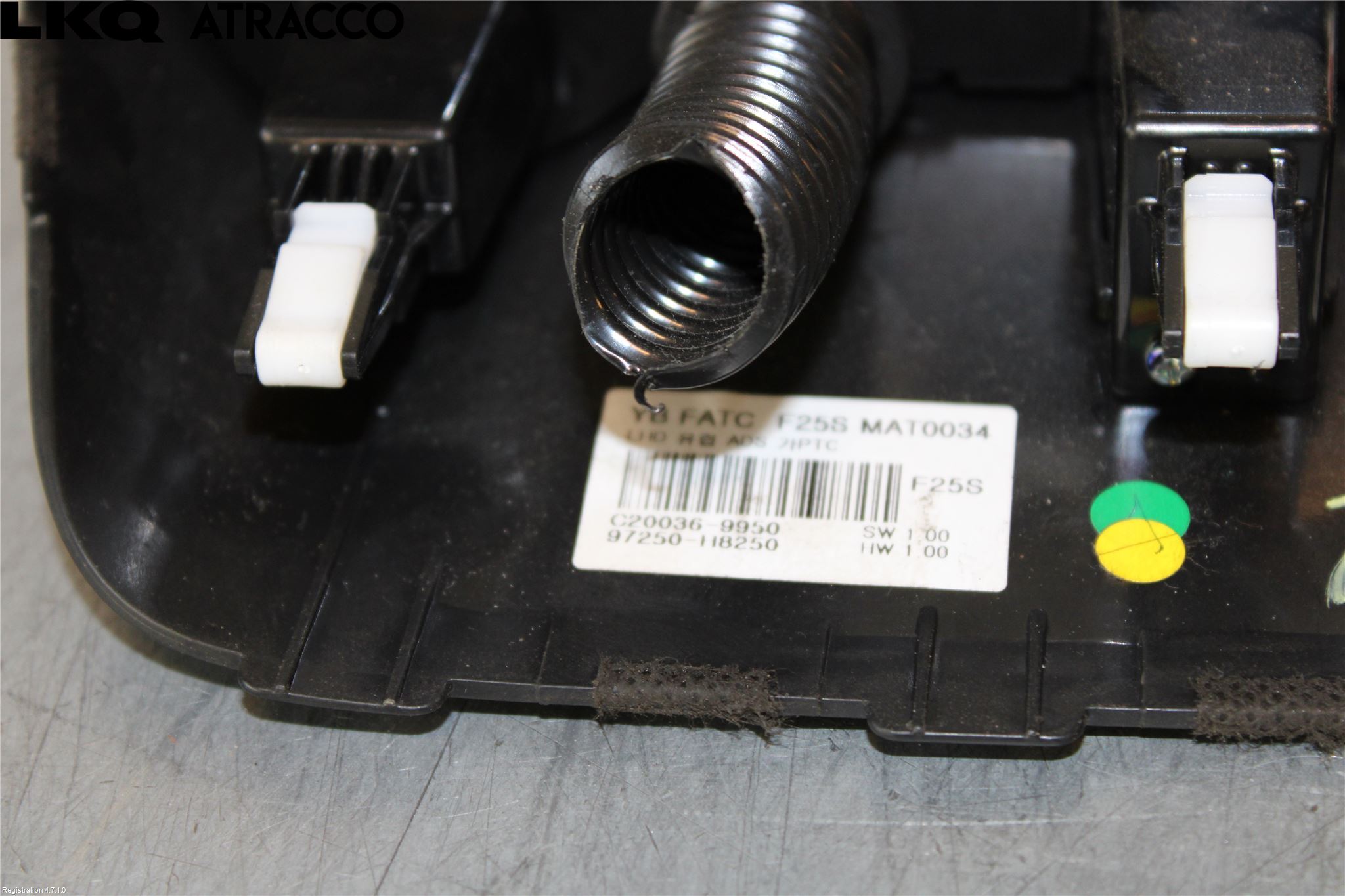 Kia RIO 17- Varme Ac Betjening-Display