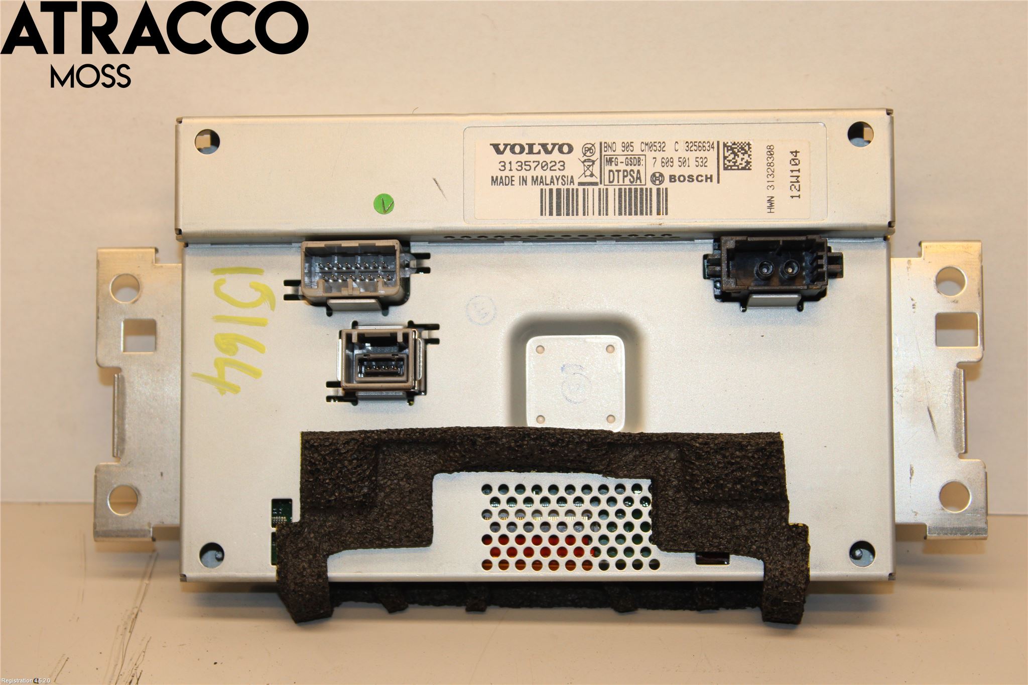 Volvo V60 11-13 Multifunktionsdisplay