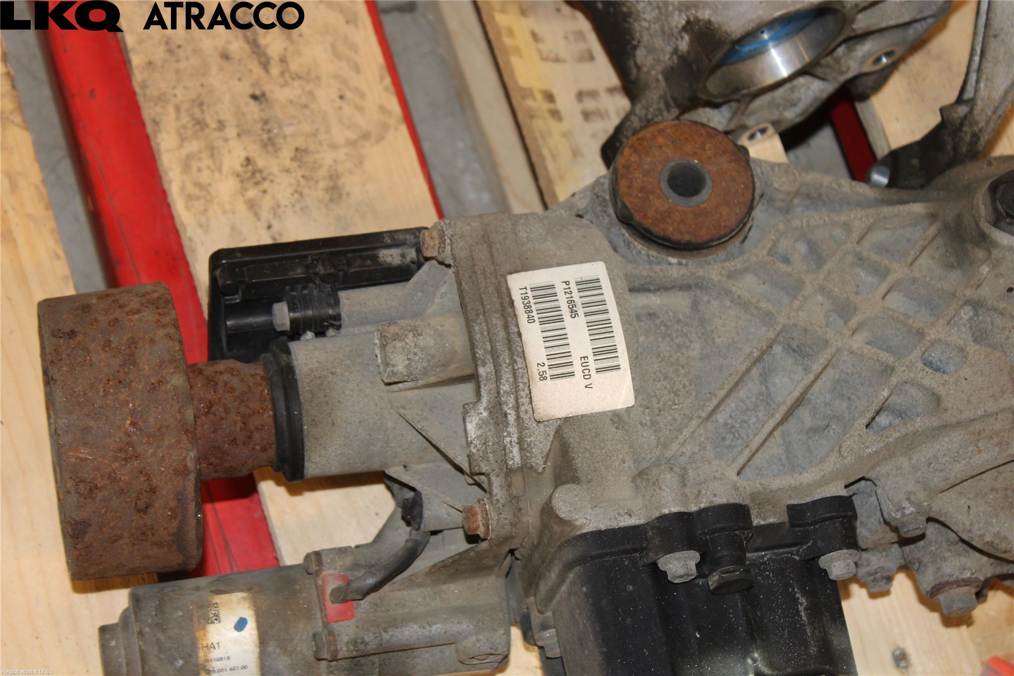 Volvo XC60 09-13 Bakaksel Kardang Bak -Diff