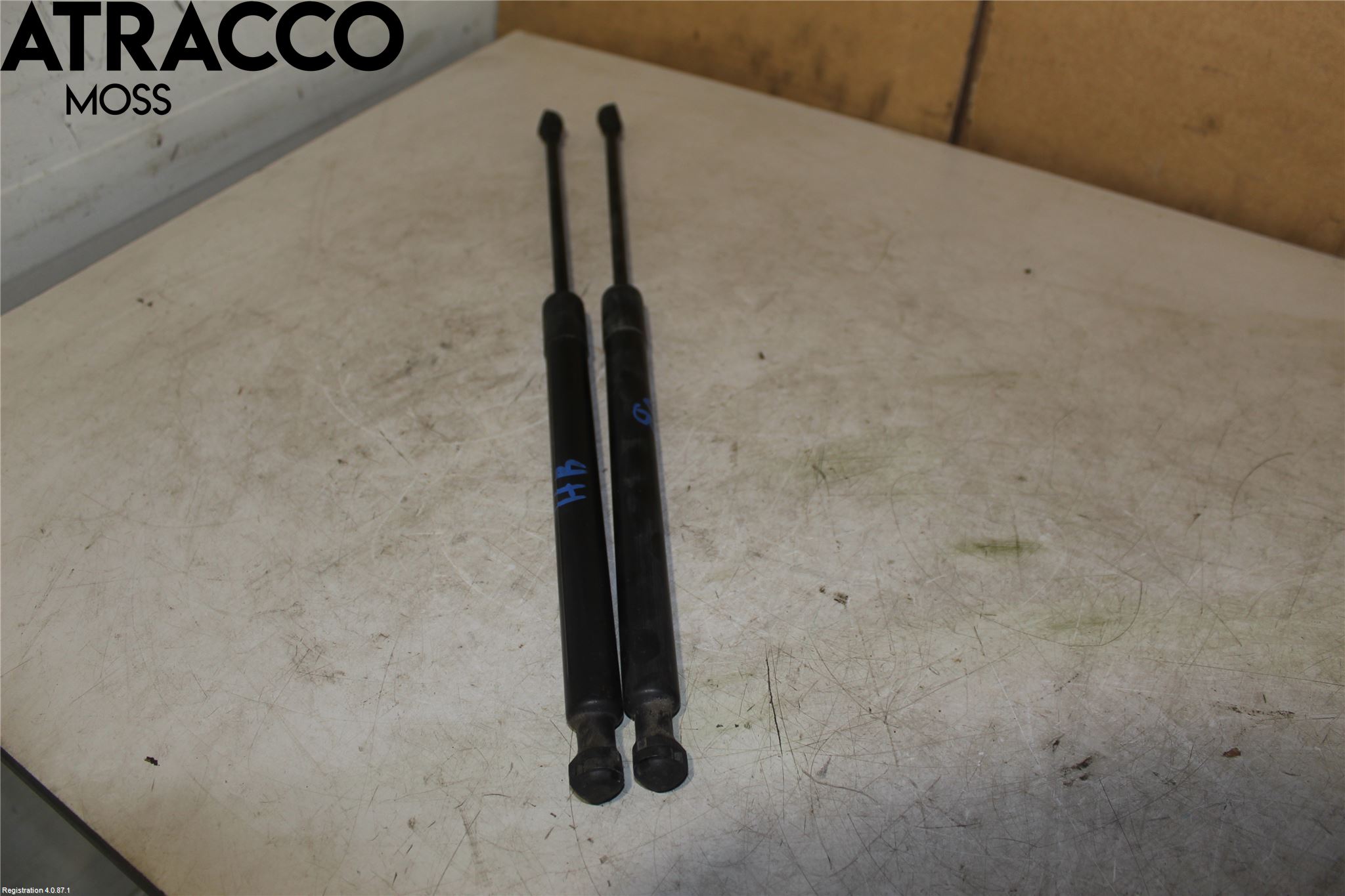 Peugeot 208 12-15 Bakluke Demper-Gassfjær