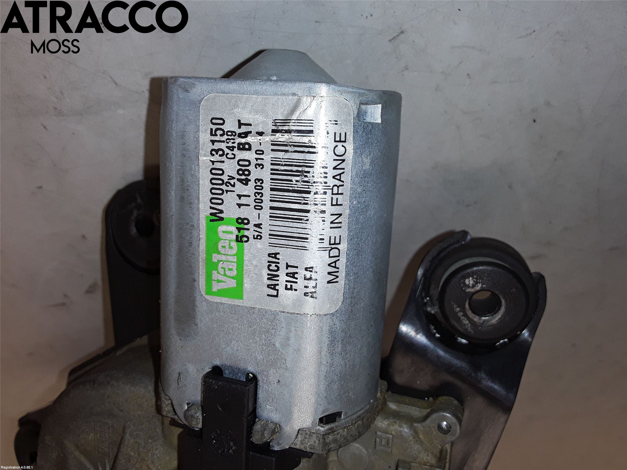 Opel COMBO D 12-18 Viskermotor Bakluke