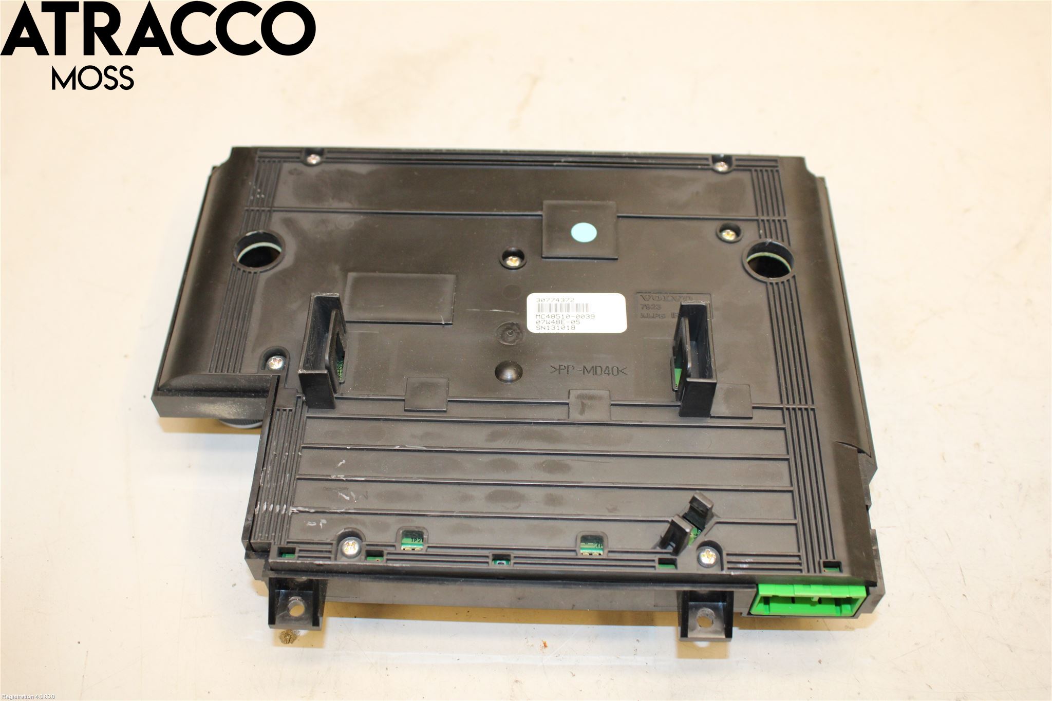 Volvo XC70 08-13 Varme Ac Betjening-Display