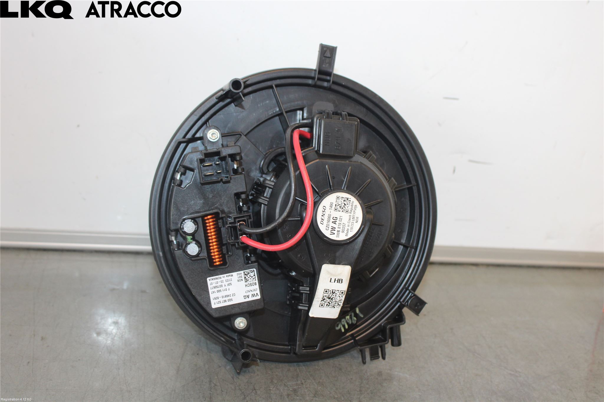 Maxus MAN TGE Varmeapparat Viftemotor