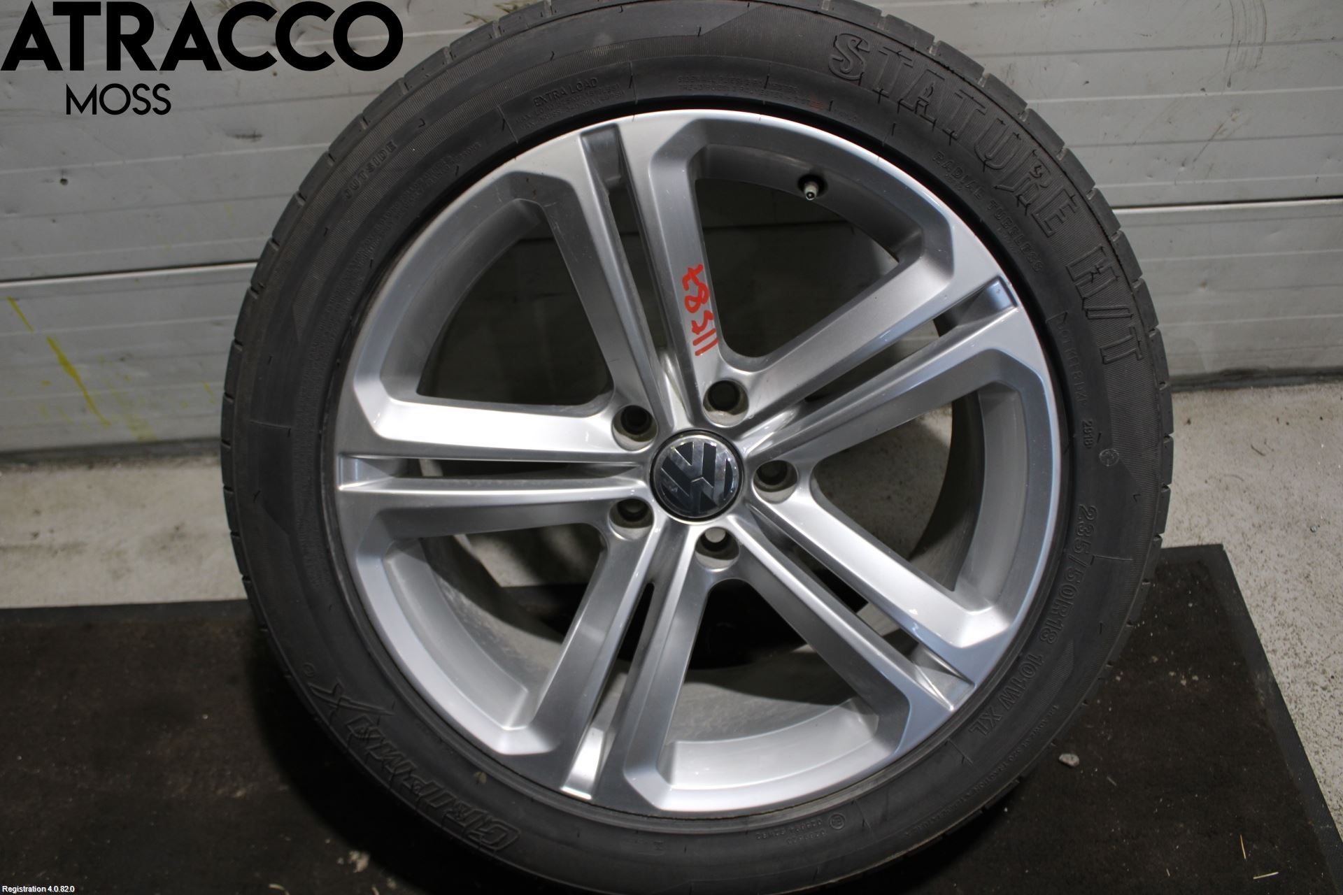 Volkswagen VW TIGUAN 07-16 Dekk Sommer På Felg