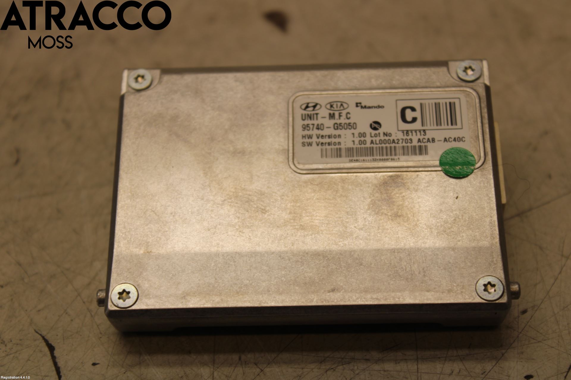 Kia NIRO (DE) 17-22 Parkeringshjelp Kamera